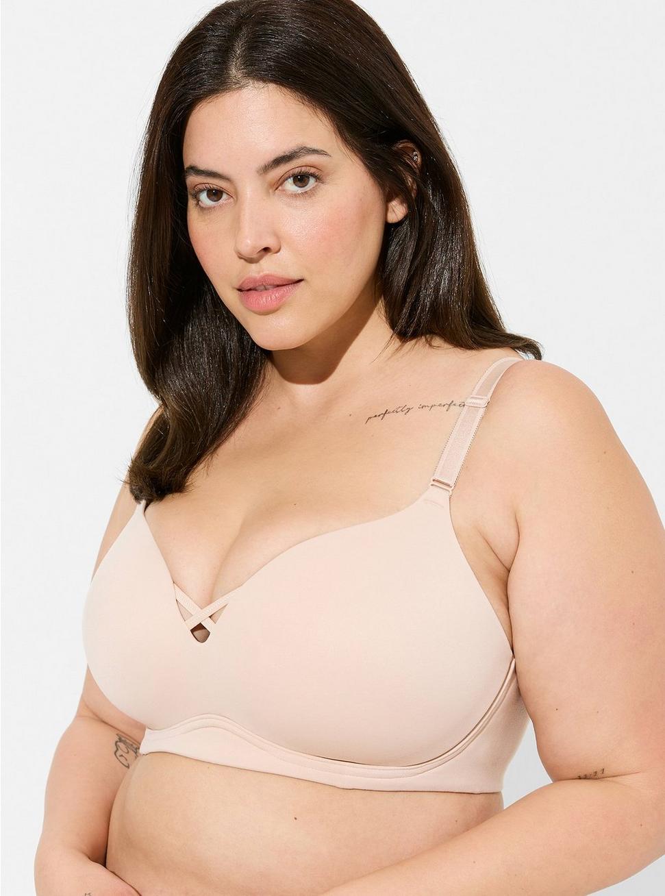 Wire-Free Push-Up Solid 360° Back Smoothing™ Bra, ROSE DUST, hi-res