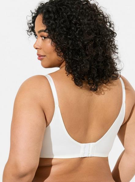 Wire-Free Push-Up Solid 360° Back Smoothing™ Bra, CLOUD DANCER, alternate