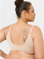 T-Shirt Lightly Lined Smooth Front Close 360° Back Smoothing® Bra, ROSE DUST, alternate