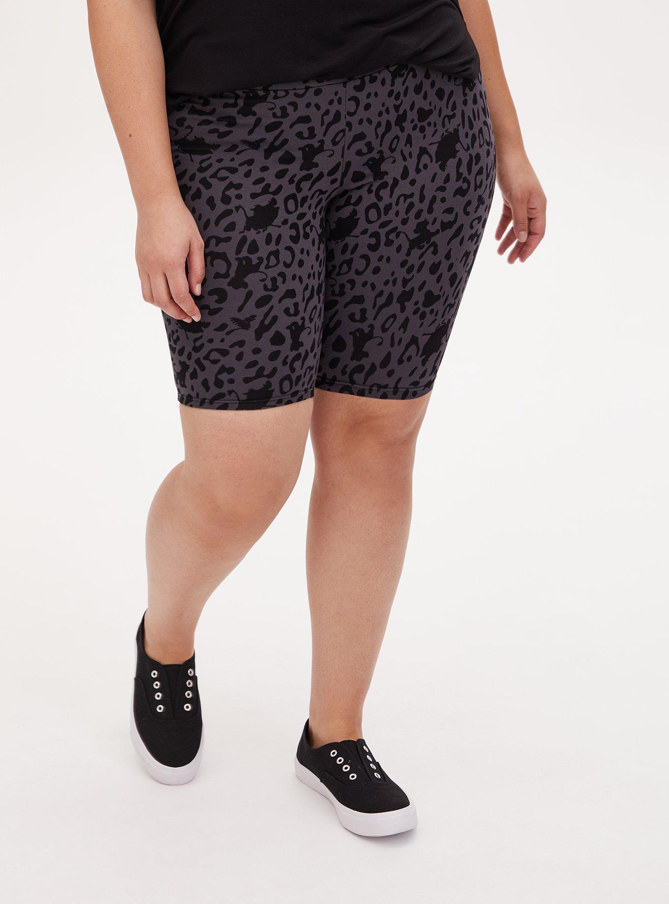 Disney The Lion King Grey Leopard Bike Short, NINE IRON, alternate