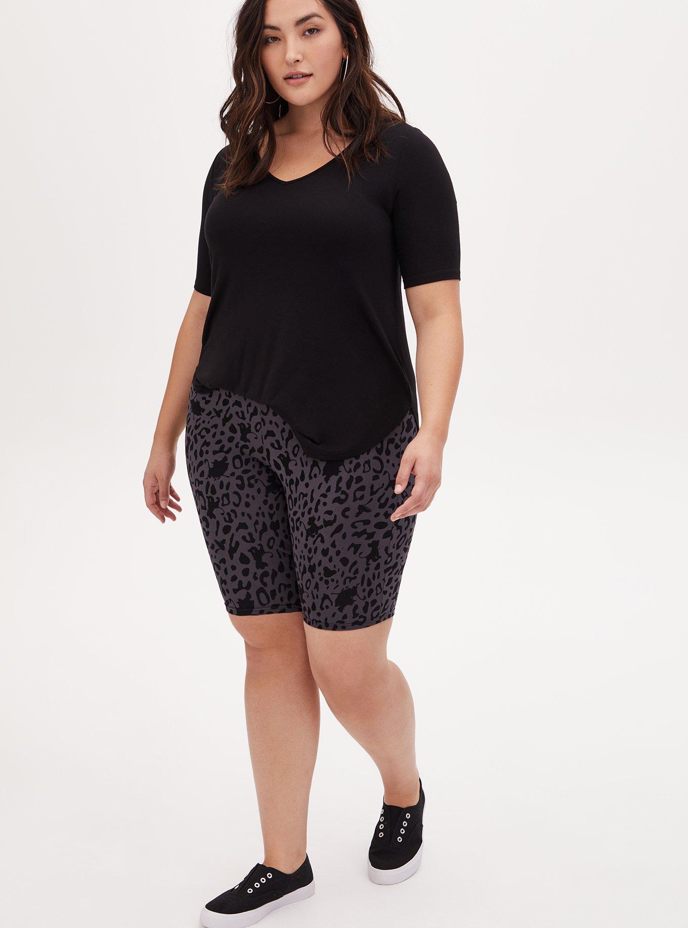 Bike Shorts Plus Size Leopard Shorts Plus Size Disney The Lion