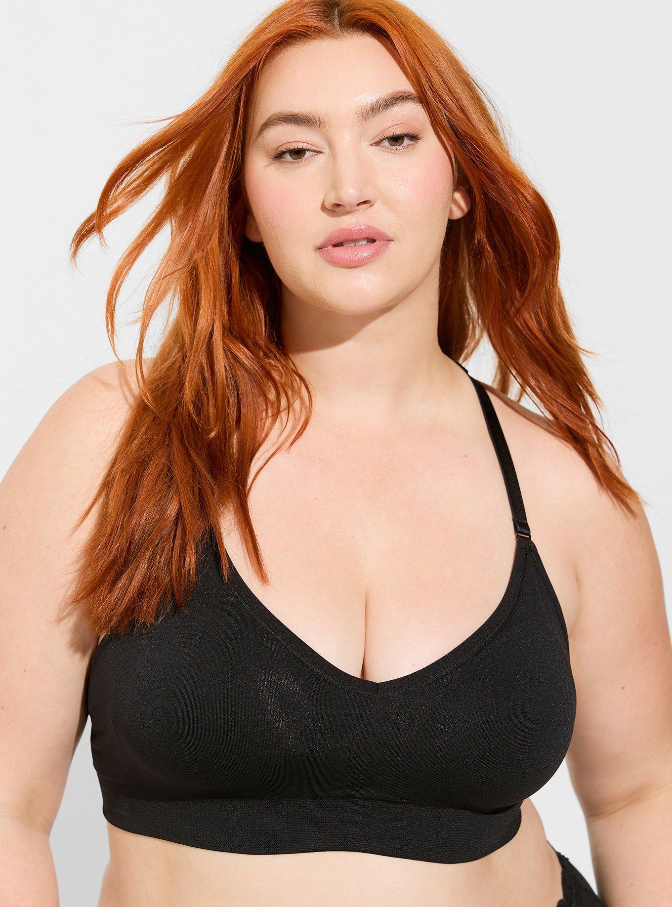 Plus Size - Studs And Lace Bralette - Torrid