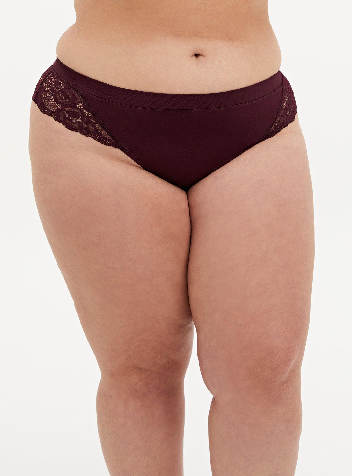 Plus Size - Seamless Smooth Mid-Rise Thong Panty - Torrid