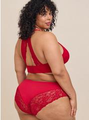 Seamless Flirt Mid-Rise Hipster Panty, JESTER RED HEATHER RED, alternate