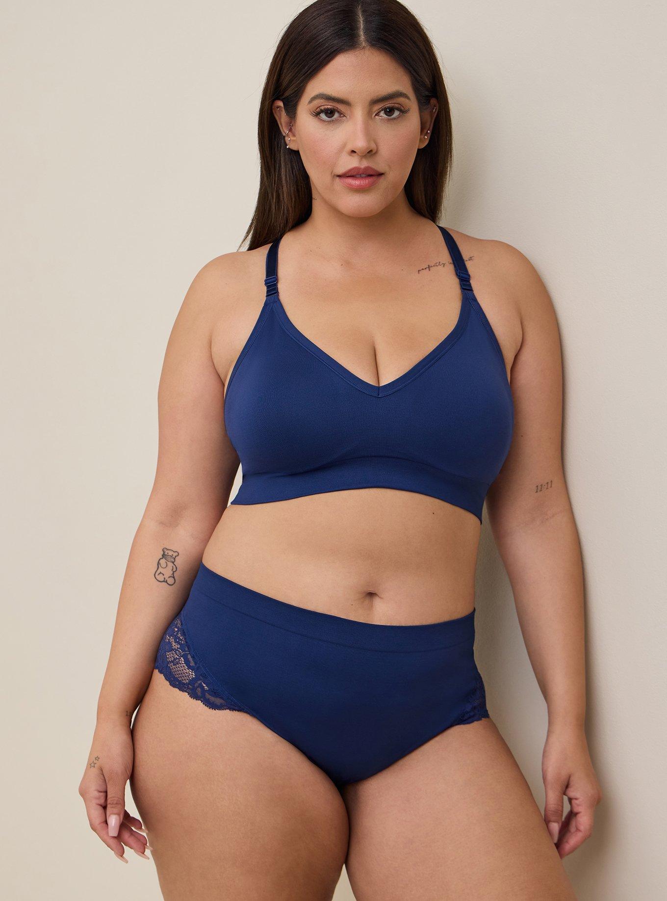 Plus Size - Seamless Flirt Mid-Rise Hipster Panty - Torrid