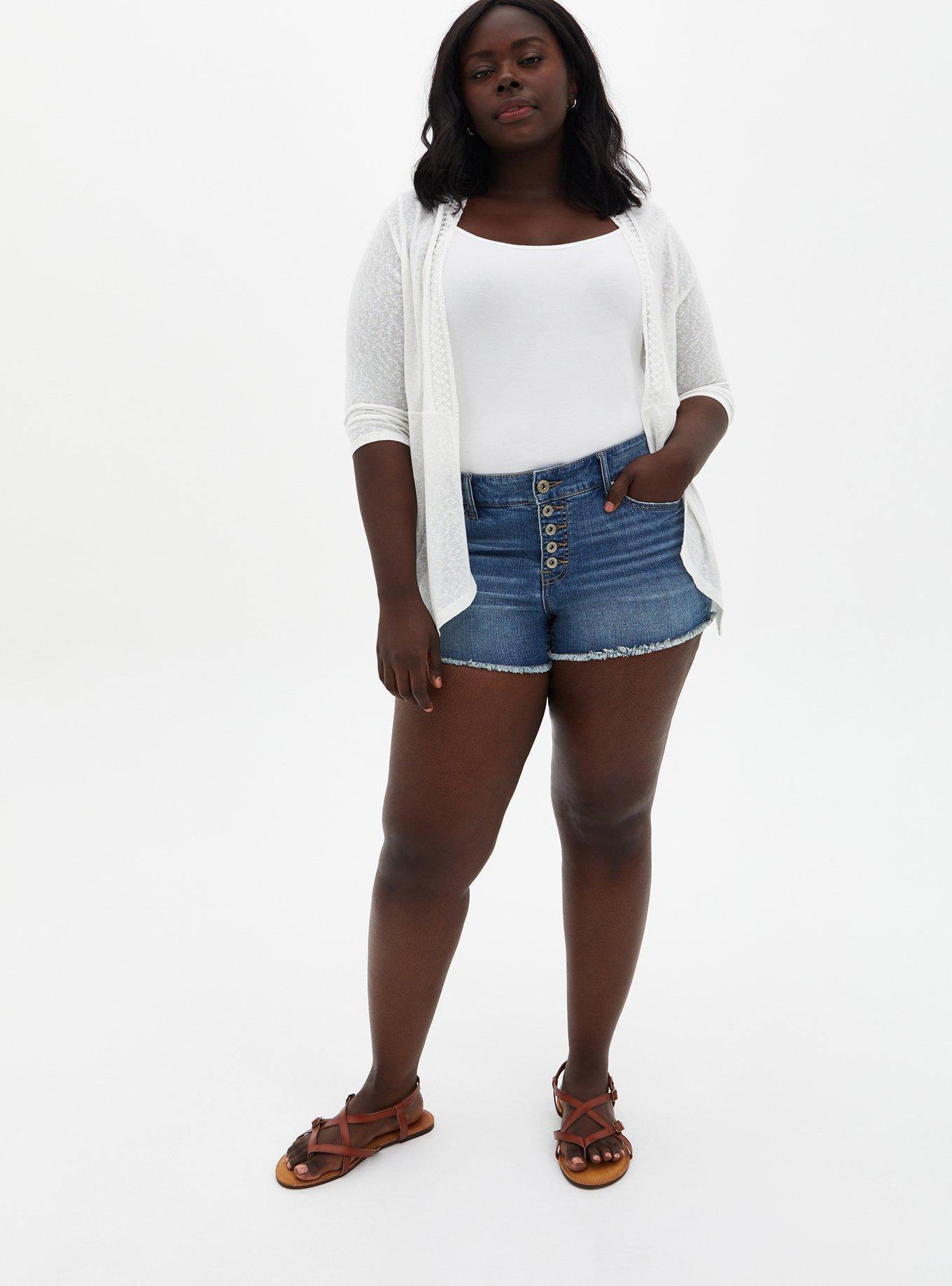 3.5 Inch Vintage Stretch Mid-Rise Short, CALI LOVE, alternate