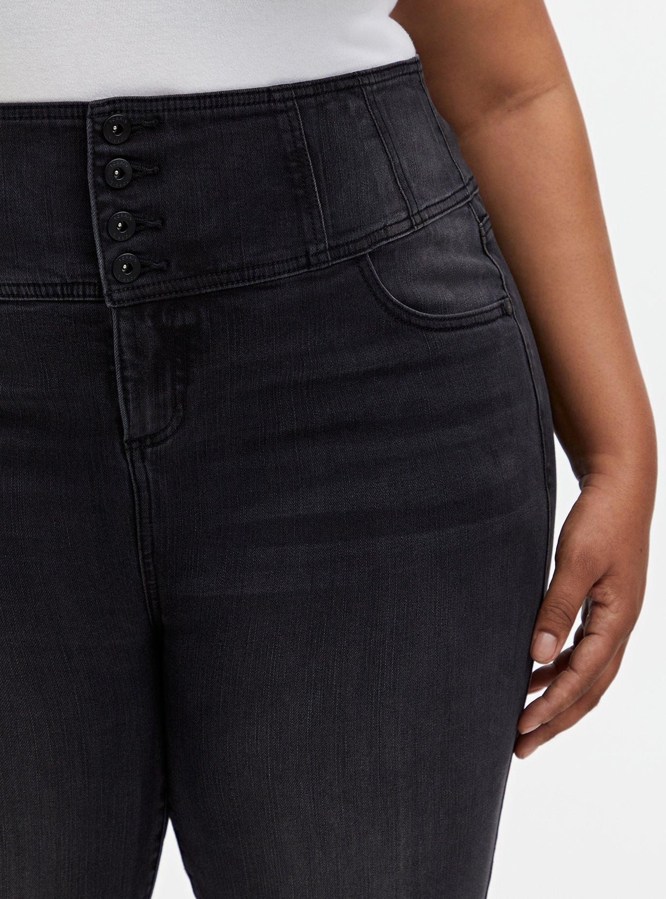 Corset Skinny Premium Stretch High-Rise Jean, COOL CAT, alternate