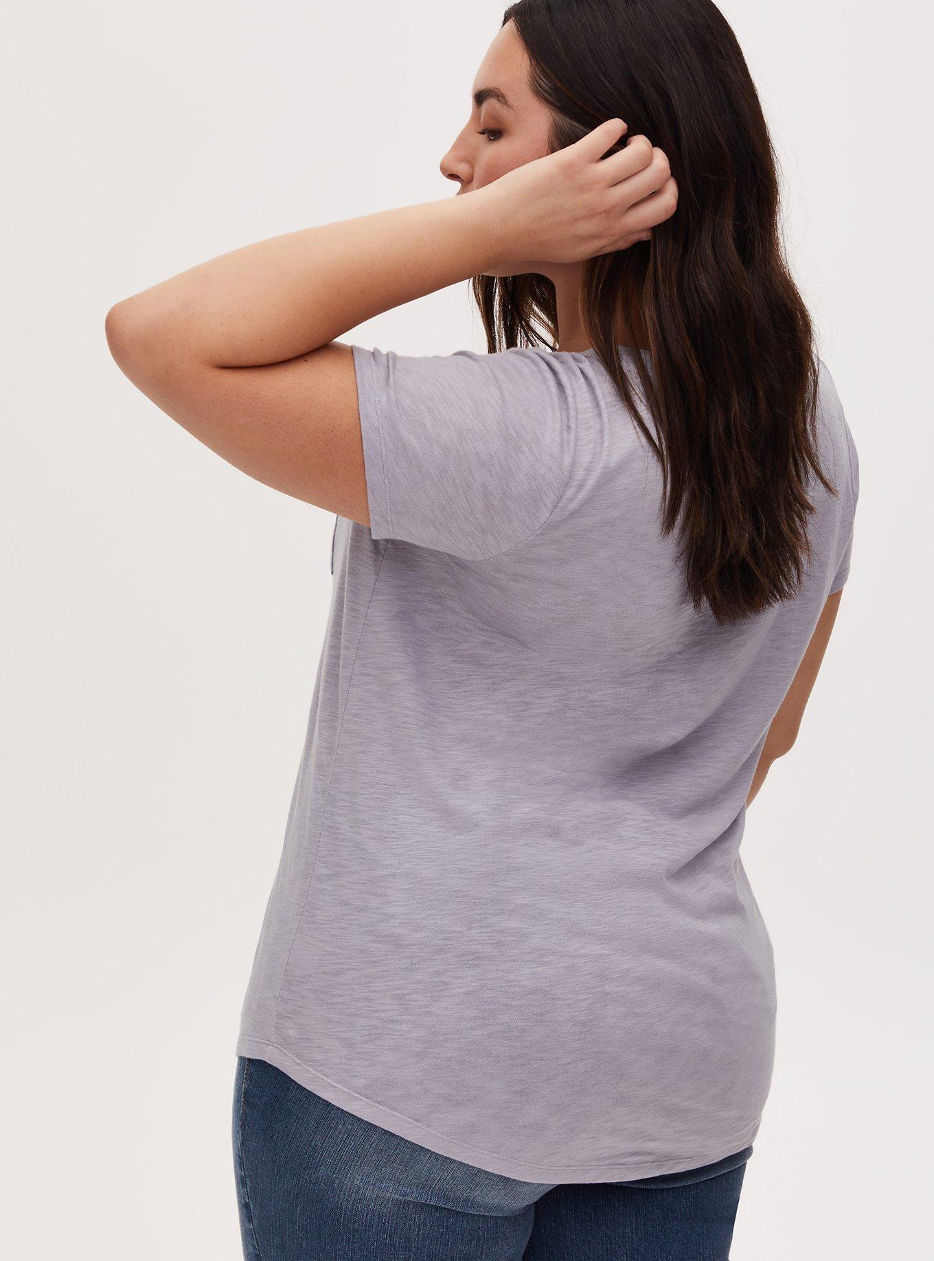 Plus Size Let's Get Smashed Classic Fit Pocket Tee - Heritage Slub Light Heather Grey, GREY, alternate