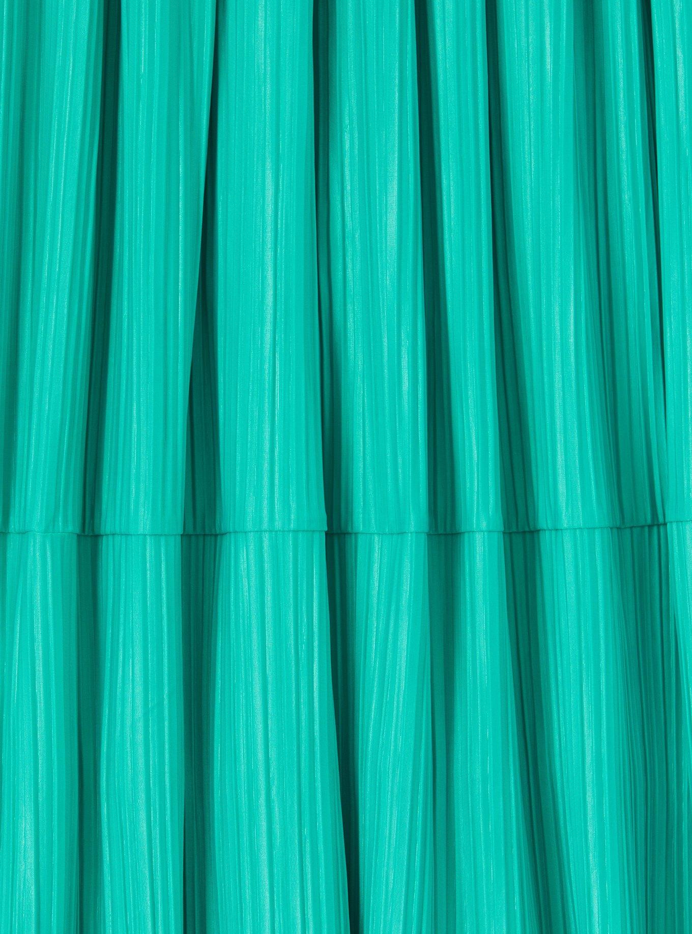 Maxi Knit Pleated Skirt, DYNASTY GREEN, alternate