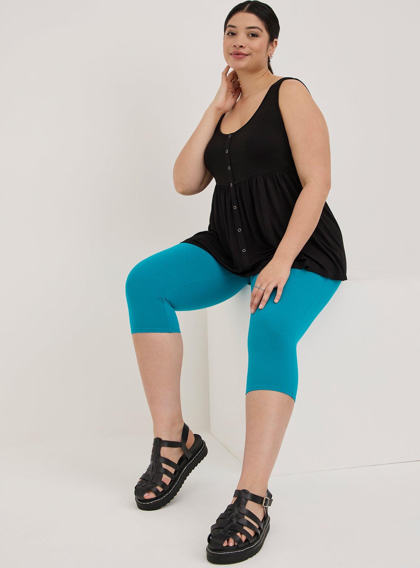 Plus Size - Pedal Pusher Signature Waist Premium Legging - Torrid