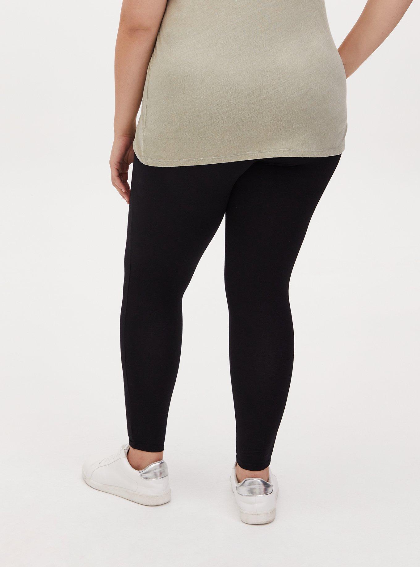 Premium Legging - Front Lattice Mesh Underlay Black, BLACK, alternate