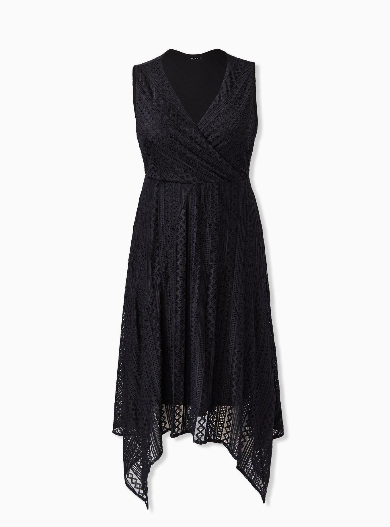 black and white lace skater dress Folklore Lace Skater Dress