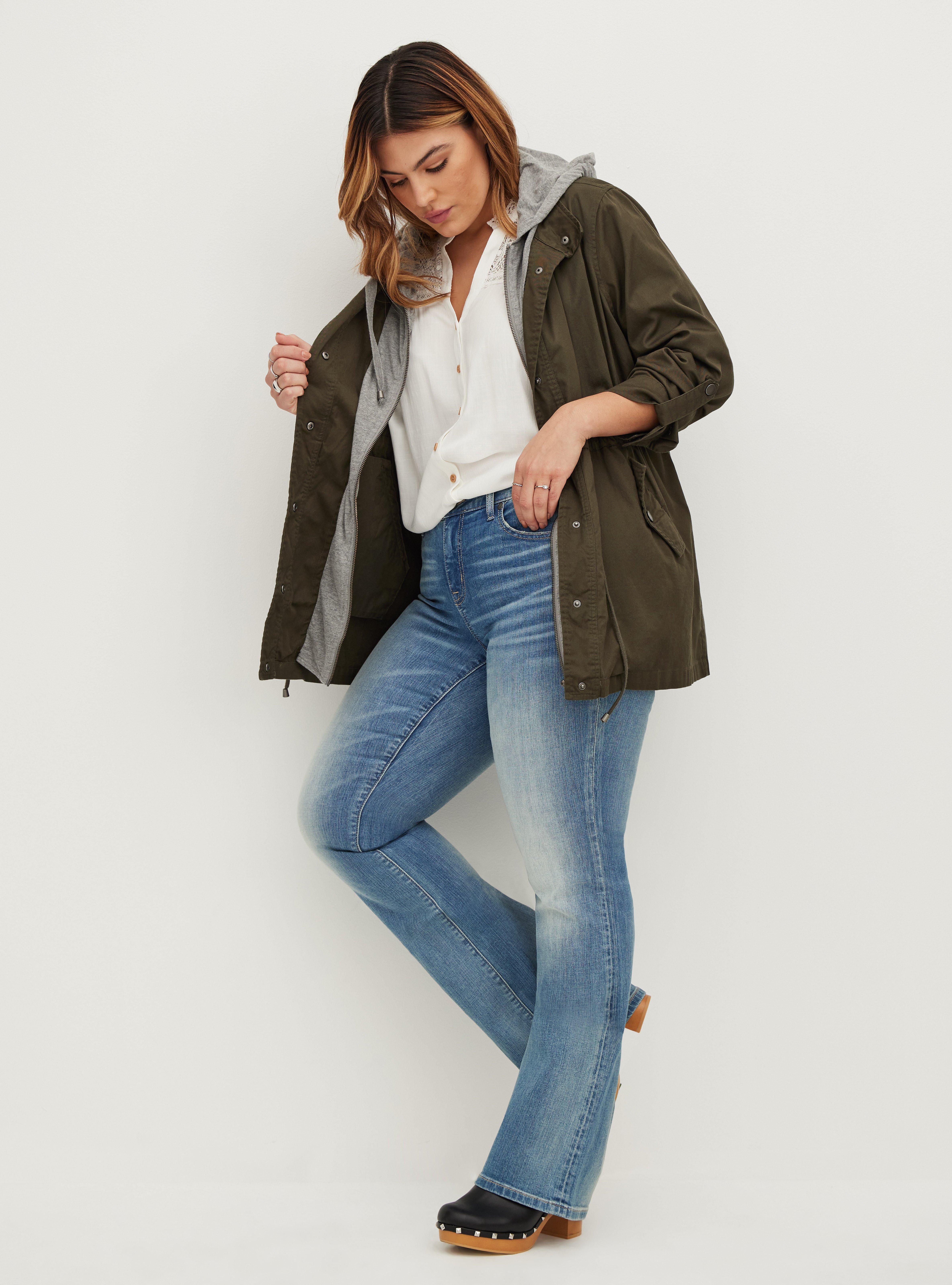 Rayon Slub Button-Front Lace Inset Top, CLOUD DANCER, alternate