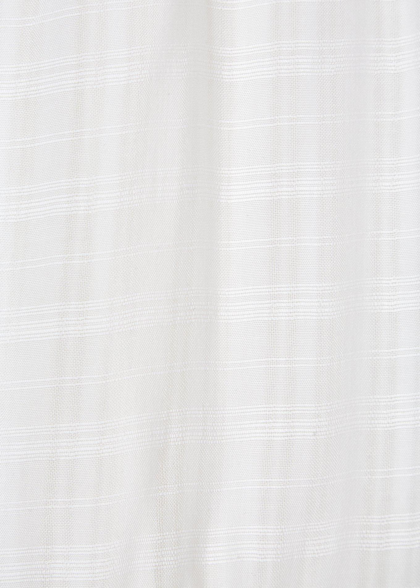 Mini Textured Woven Button-Front Dress, , alternate
