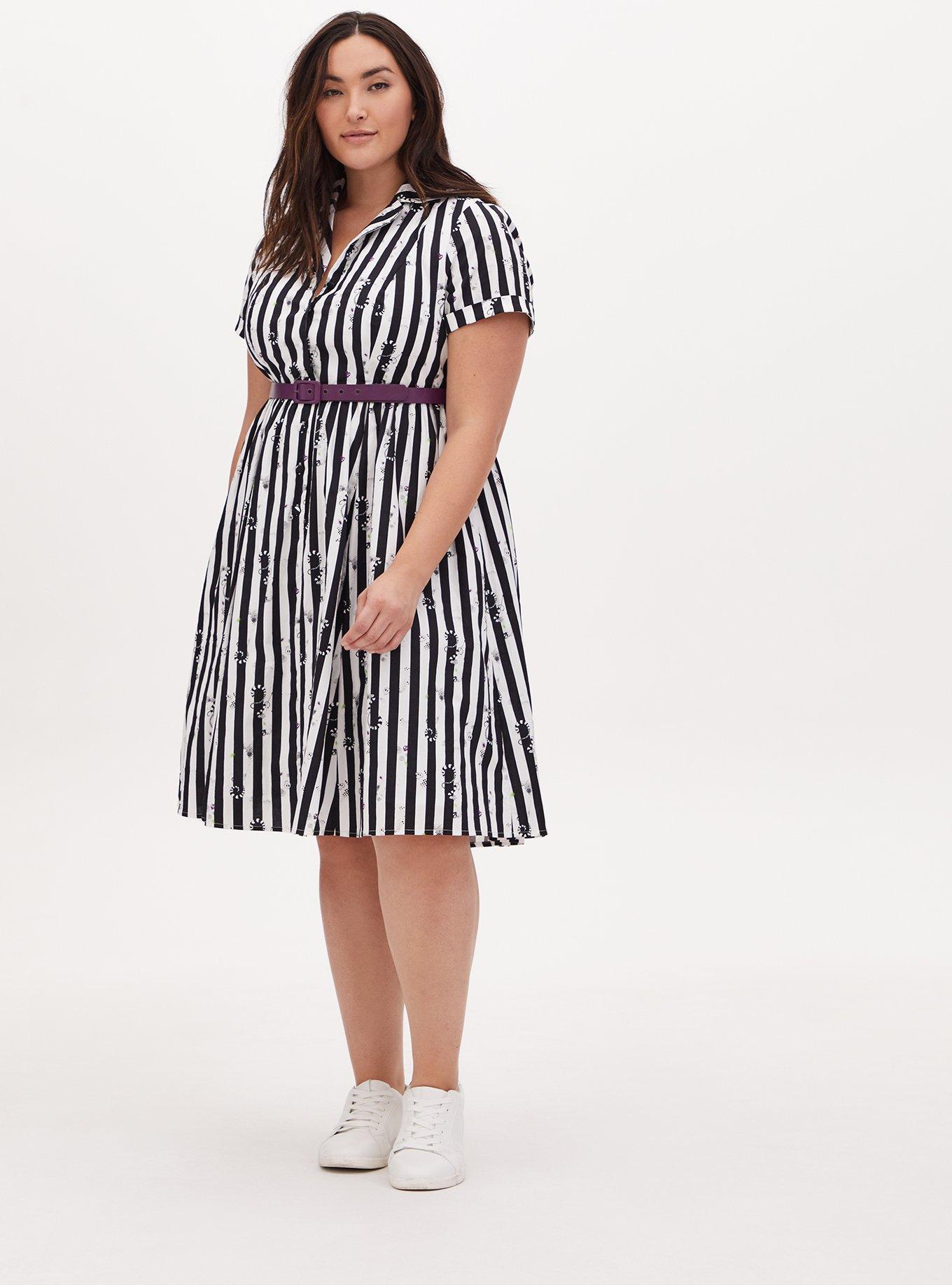 Stripe Swing Dress