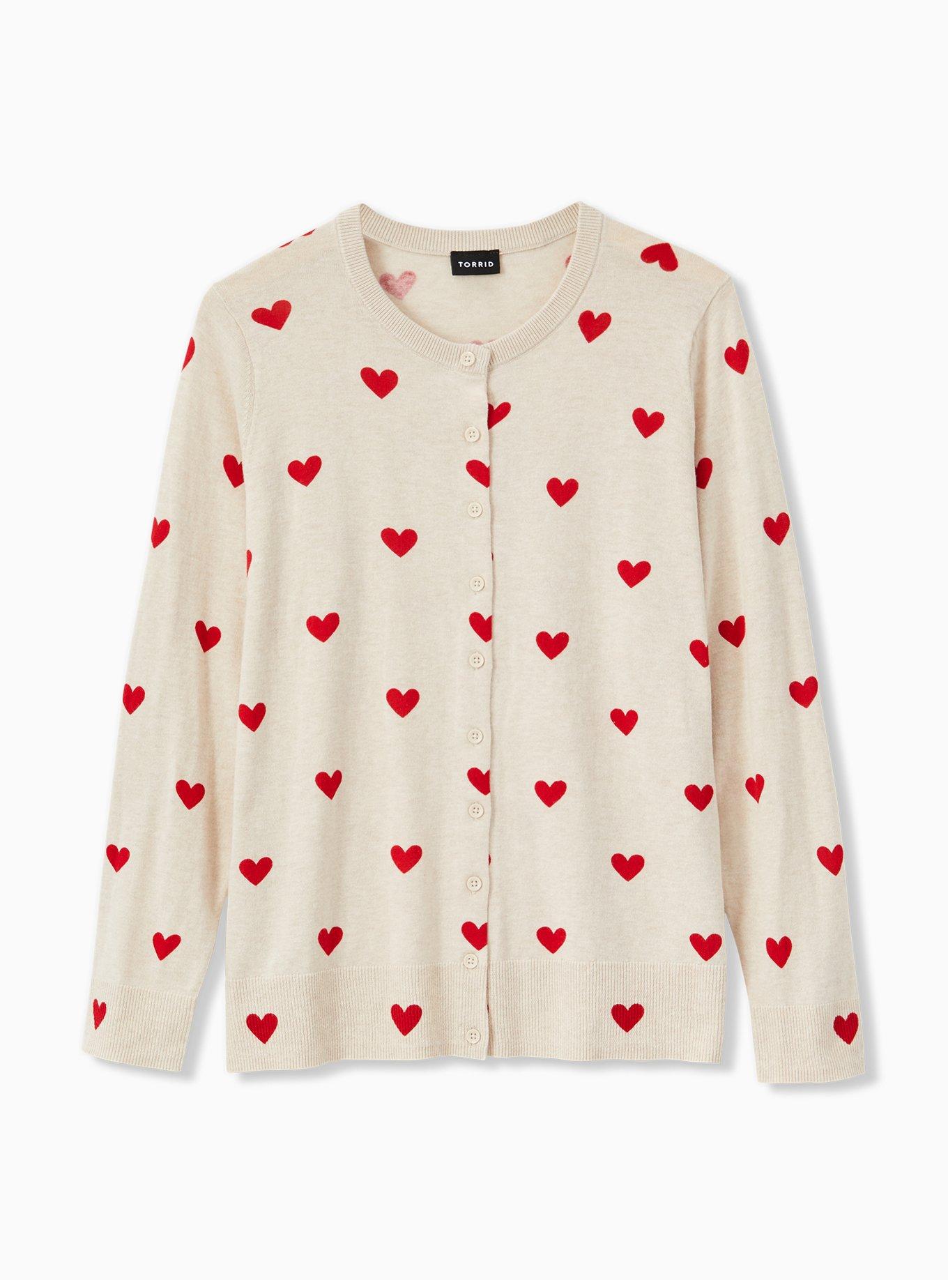 Torrid heart cheap sweater