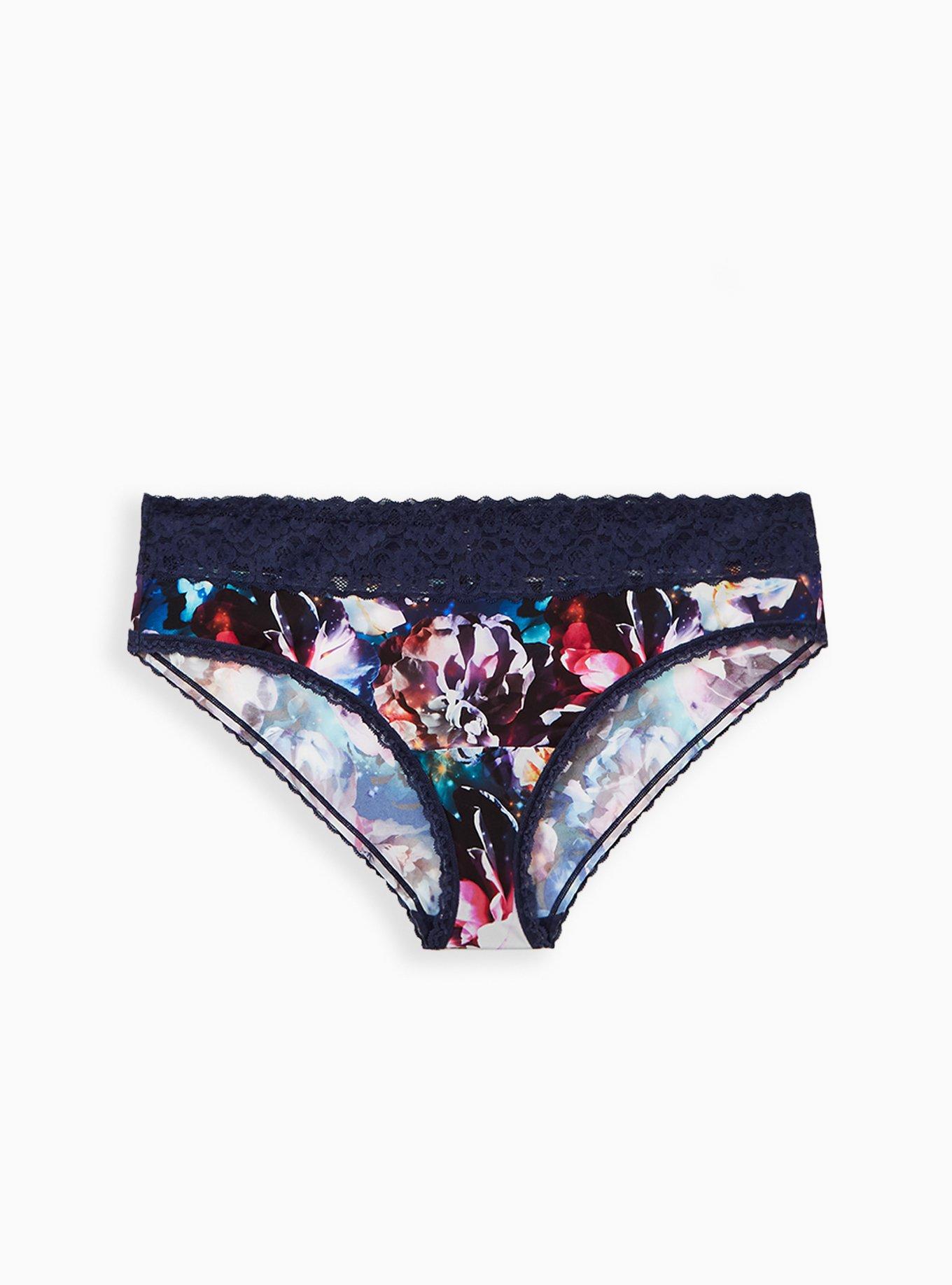 Teen Girls Hipster Summer Color Lace Panties Stretch Soft Silky Underwear  Women Microfiber Briefs
