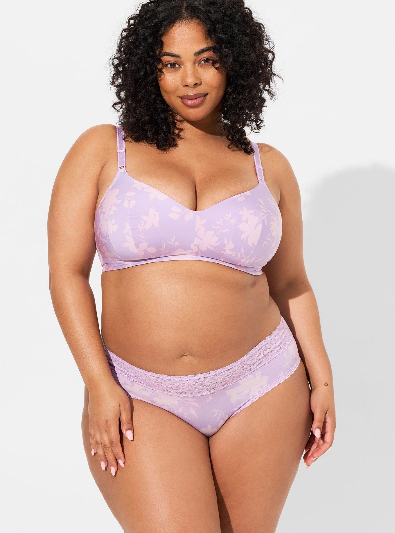Plus Size - Second Skin Mid-Rise Hipster Panty - Torrid