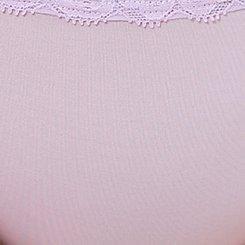 Second Skin Mid-Rise Hipster Lace Trim Panty, LILAC BREEZE, swatch