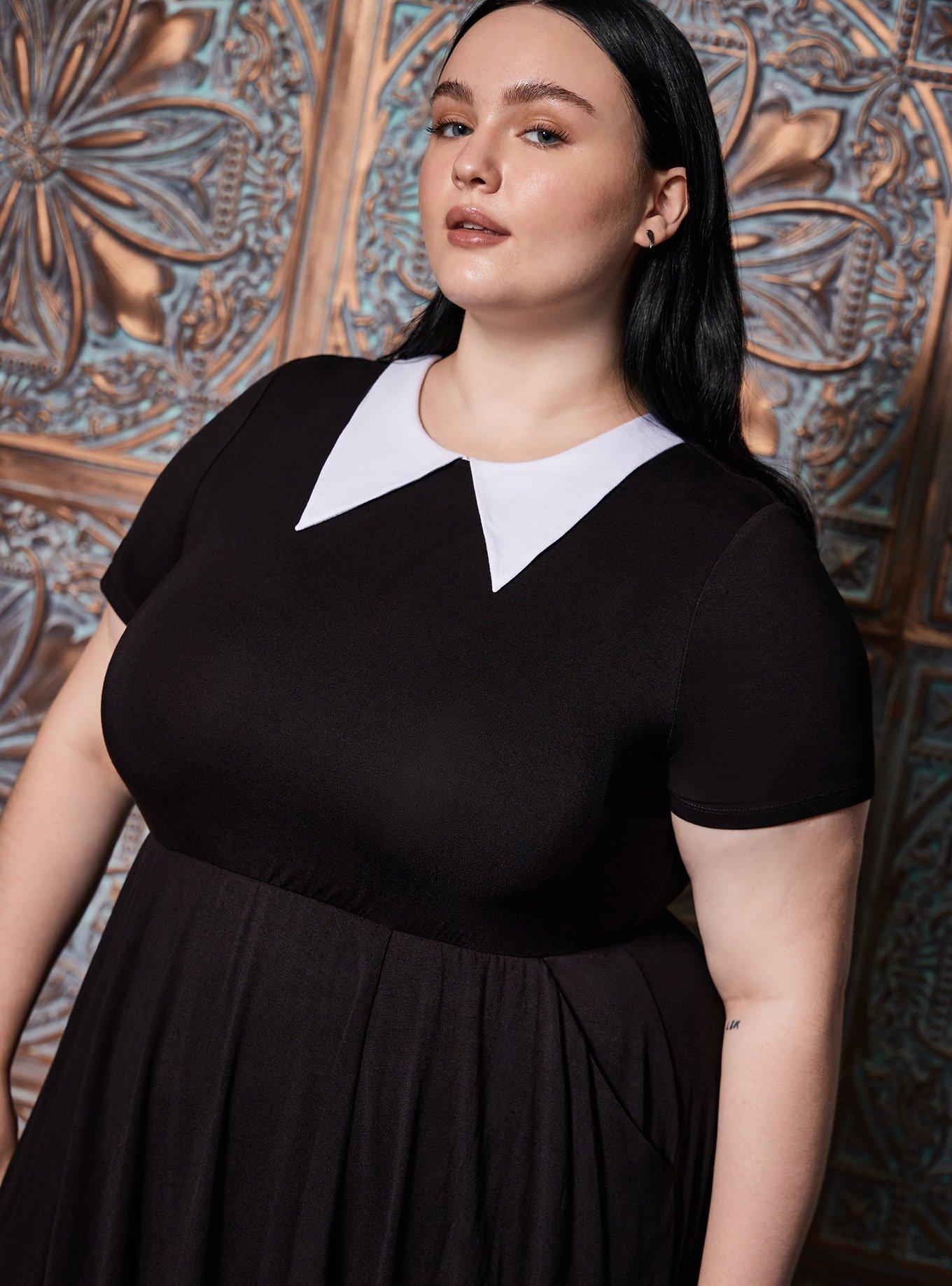 Plus Size Women Gothic Dress