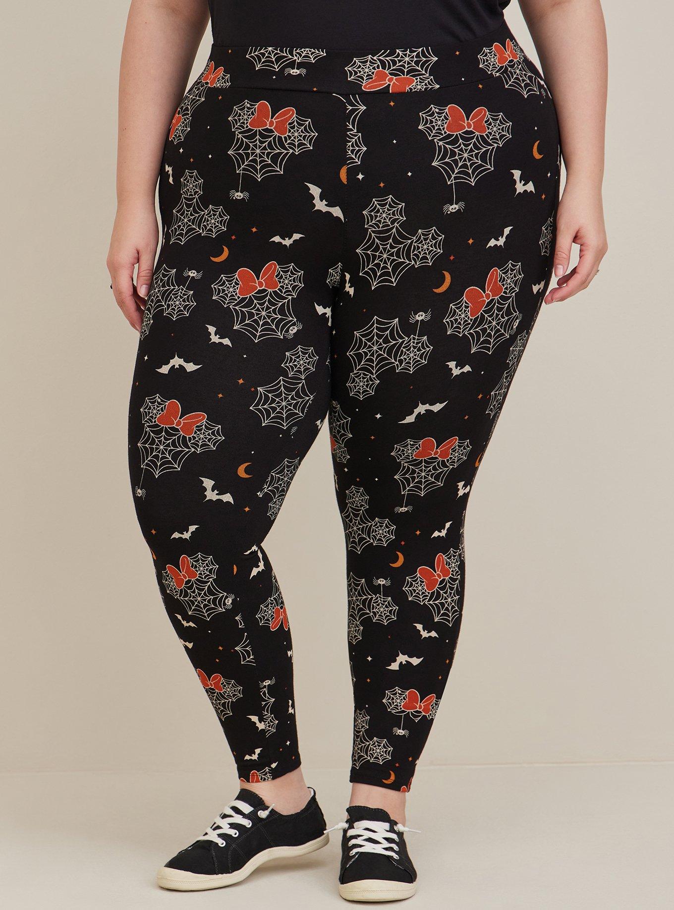 Disney Mickey Mouse All Over Print Leggings-Large