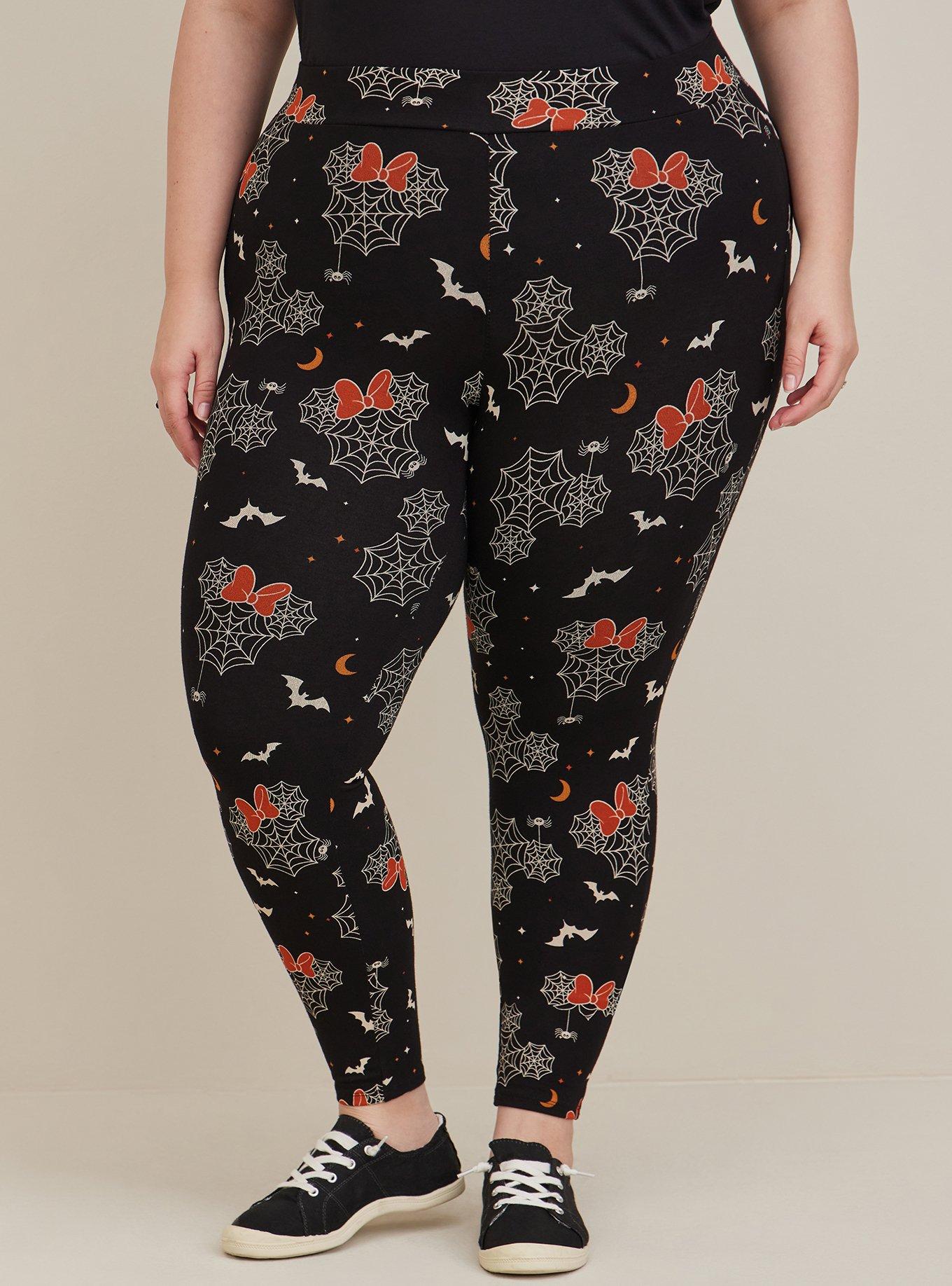 Plus Size Disney Mickey Mouse Treats Black Legging Torrid