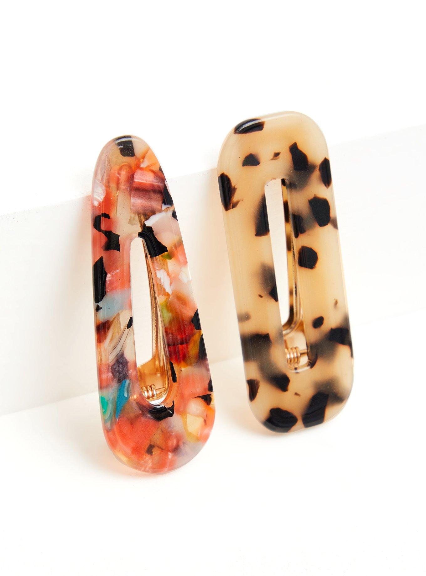 Plus Size - Colorful Resin Clip Pack - Pack of 2 - Torrid