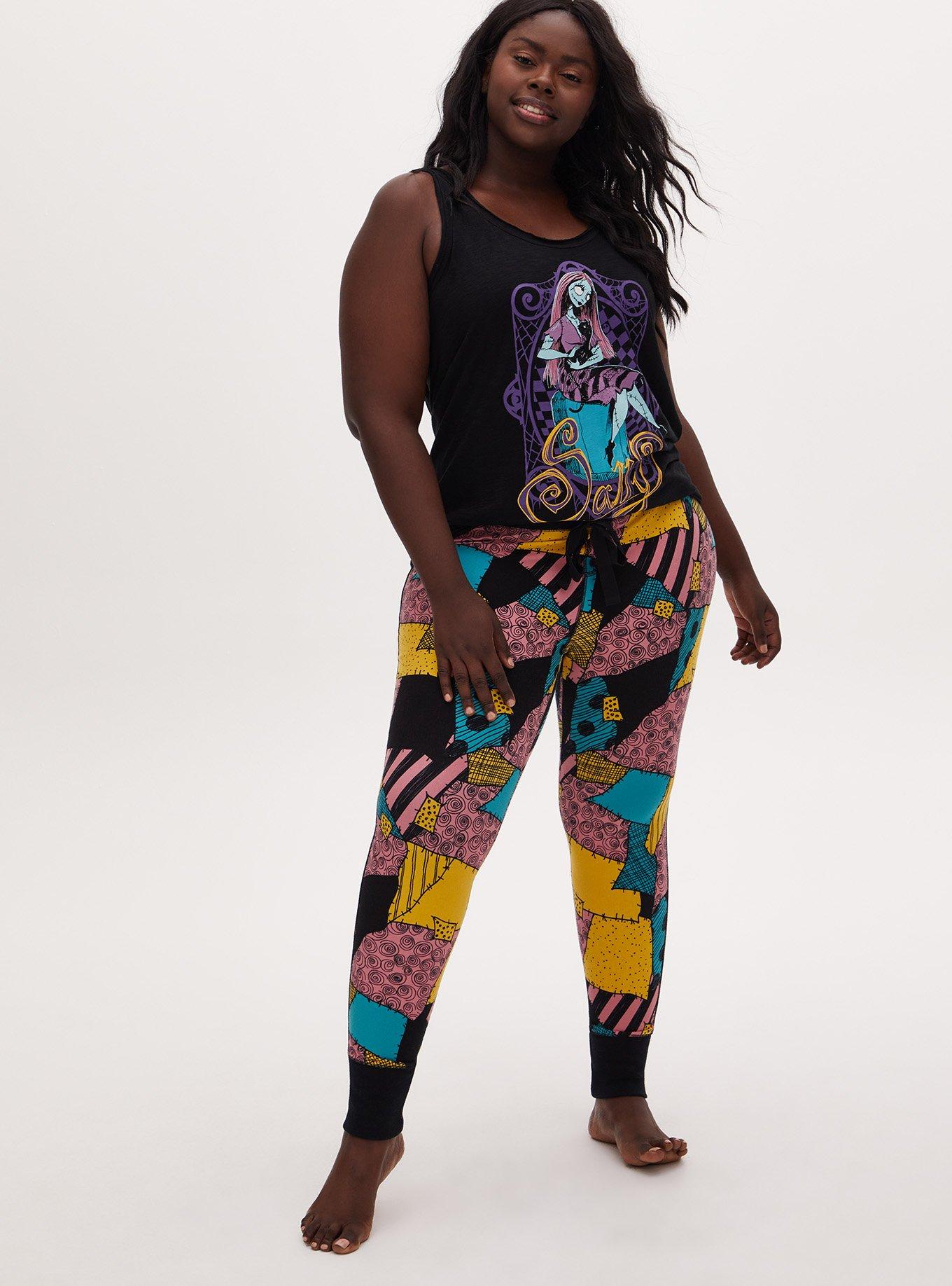 The Nightmare Before Christmas Trio Girls Lounge Pants Plus Size