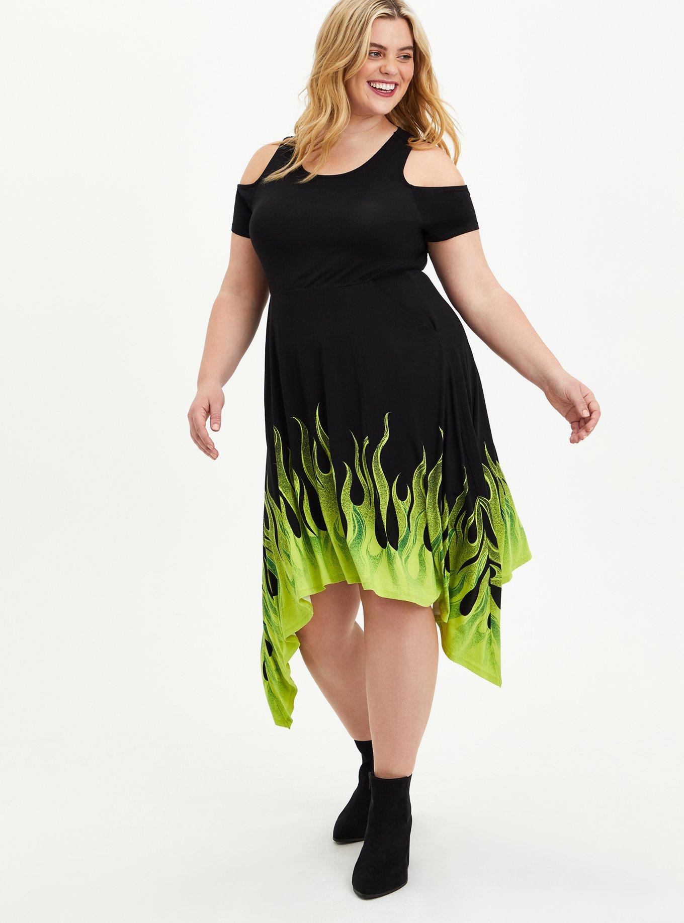 Torrid maleficent dress top