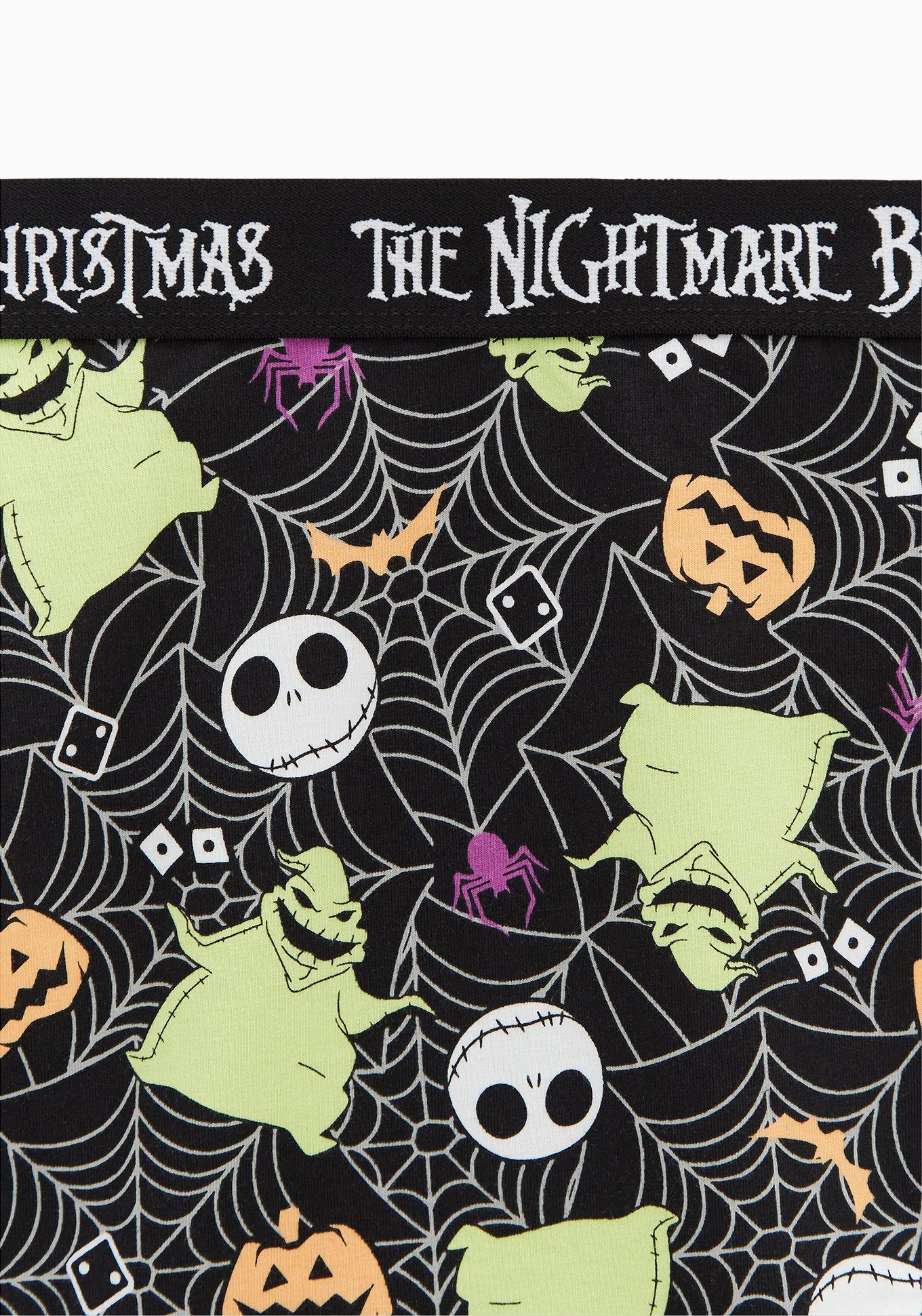 Disney The Nightmare Before Christmas Oogie Boogie Black Cotton High Waist Panty , MULTI, alternate