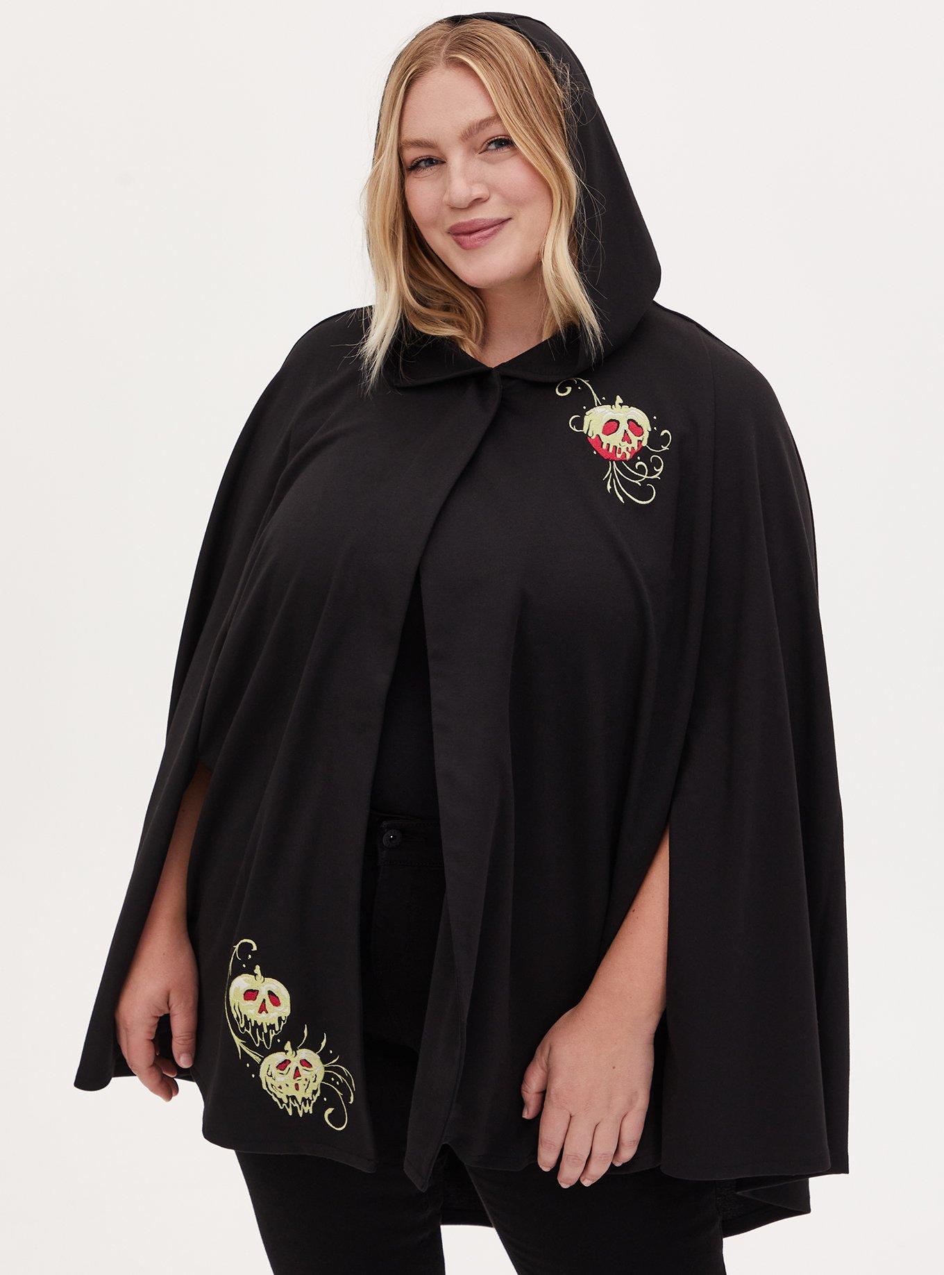 Veronica Lodge Black Hooded Cape