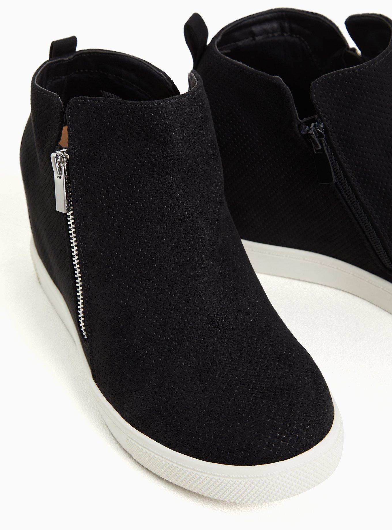 Plus Size Perforated Wedge Sneaker WW Torrid