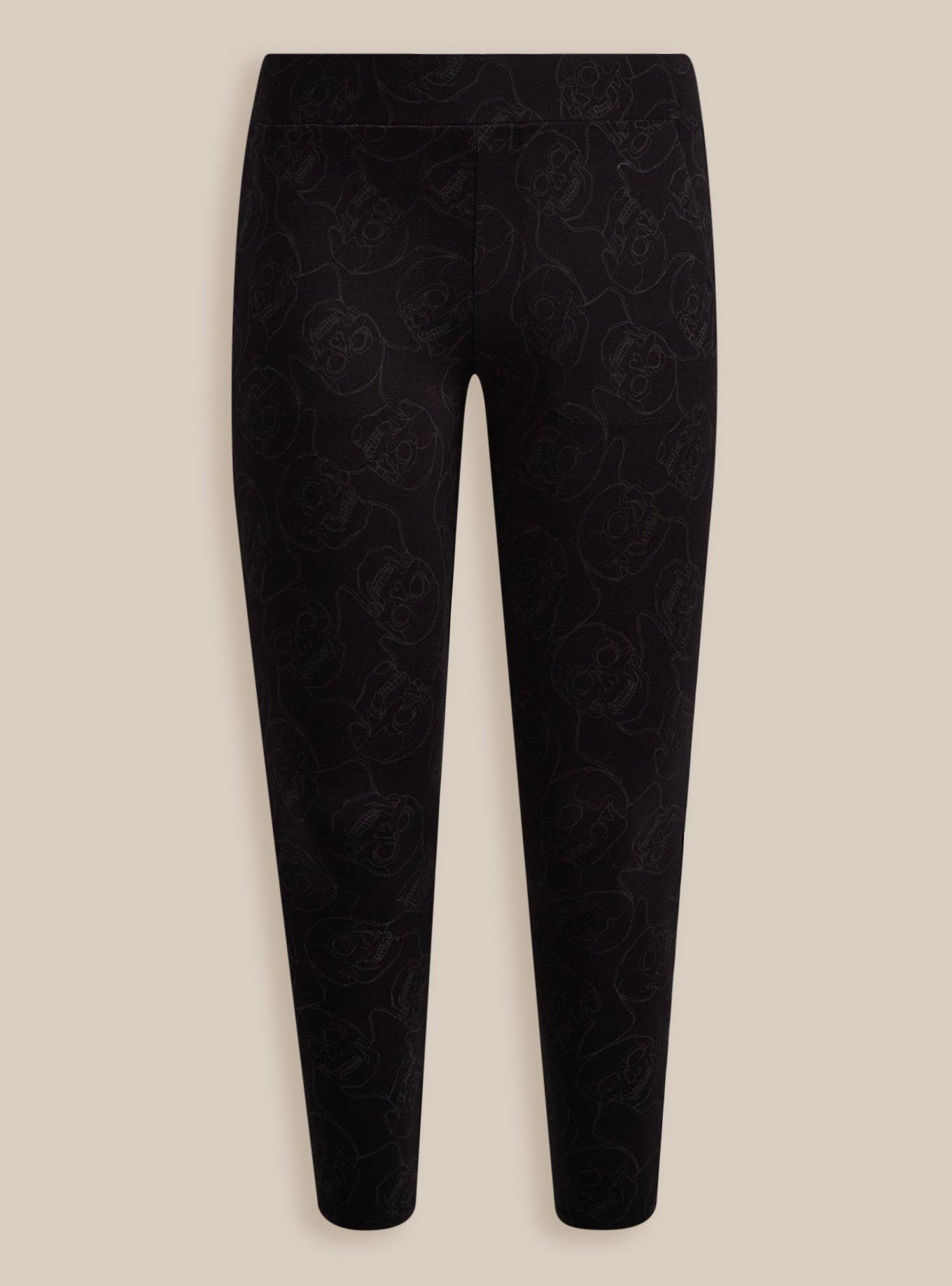 Comfort Waist Full-Length Legging, SKULLS, hi-res