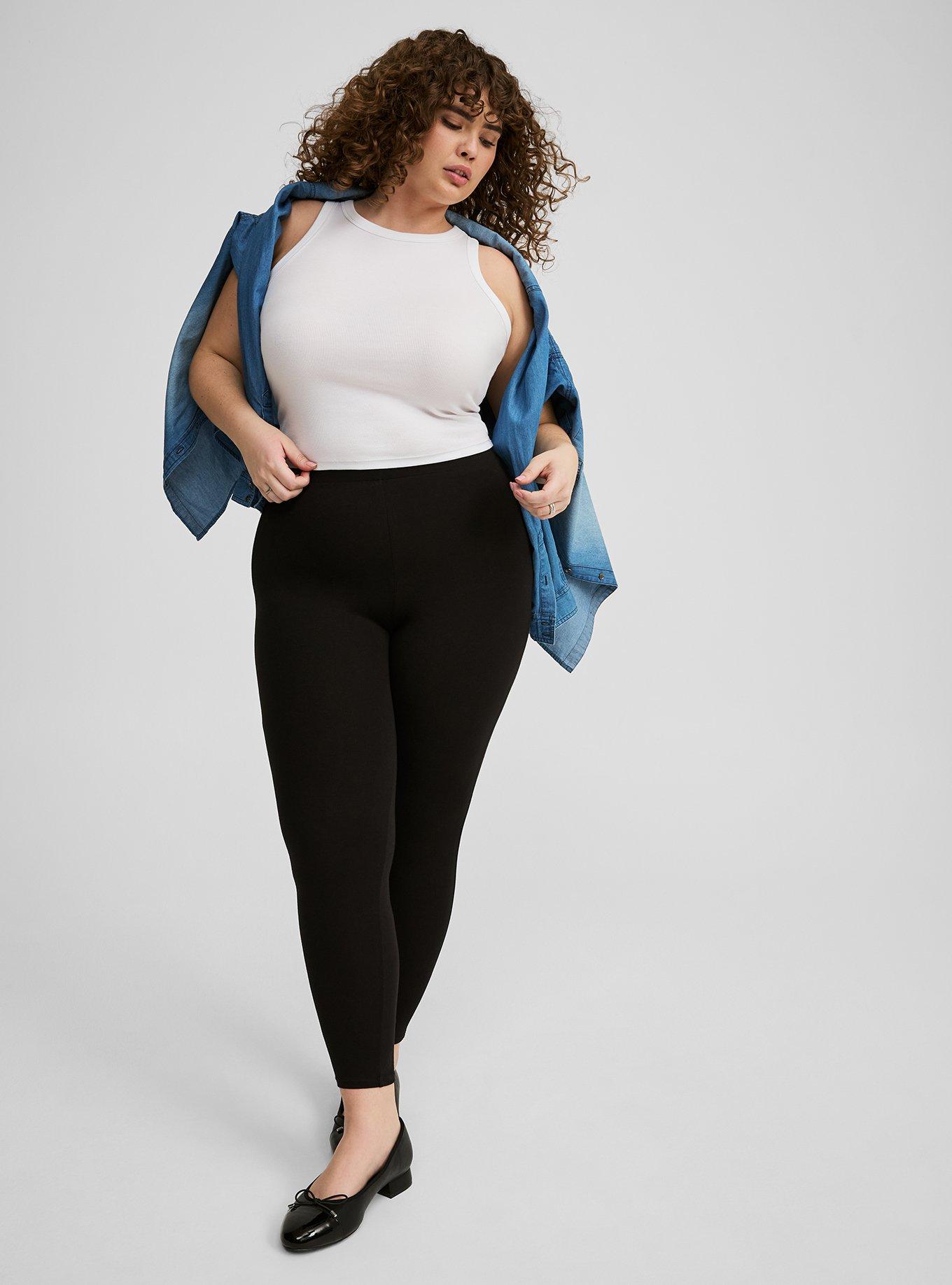 Plus Size - Maternity Legging - Moto Black - Torrid