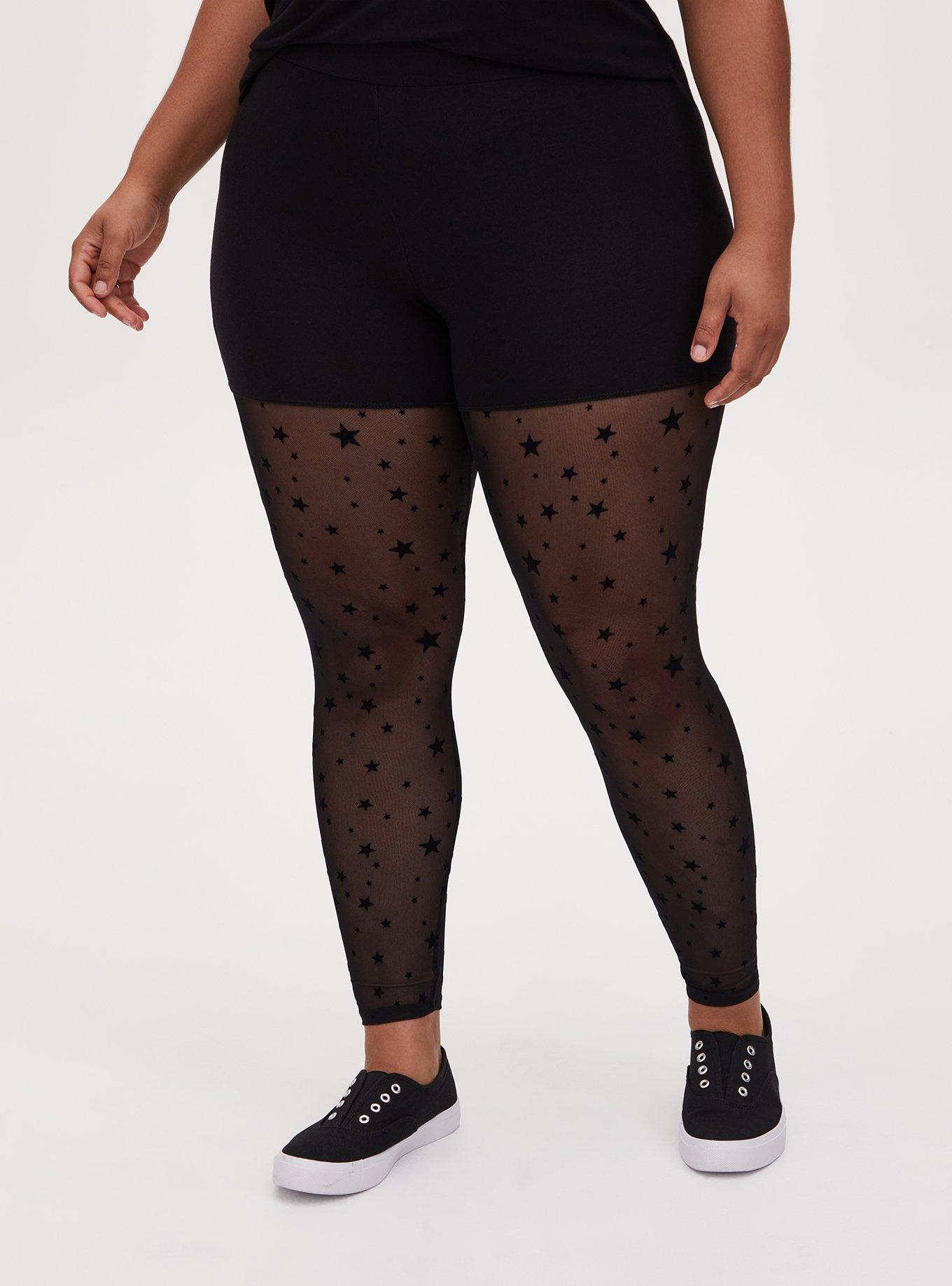 Plus Size - Star Wars Black Floral Legging - Torrid