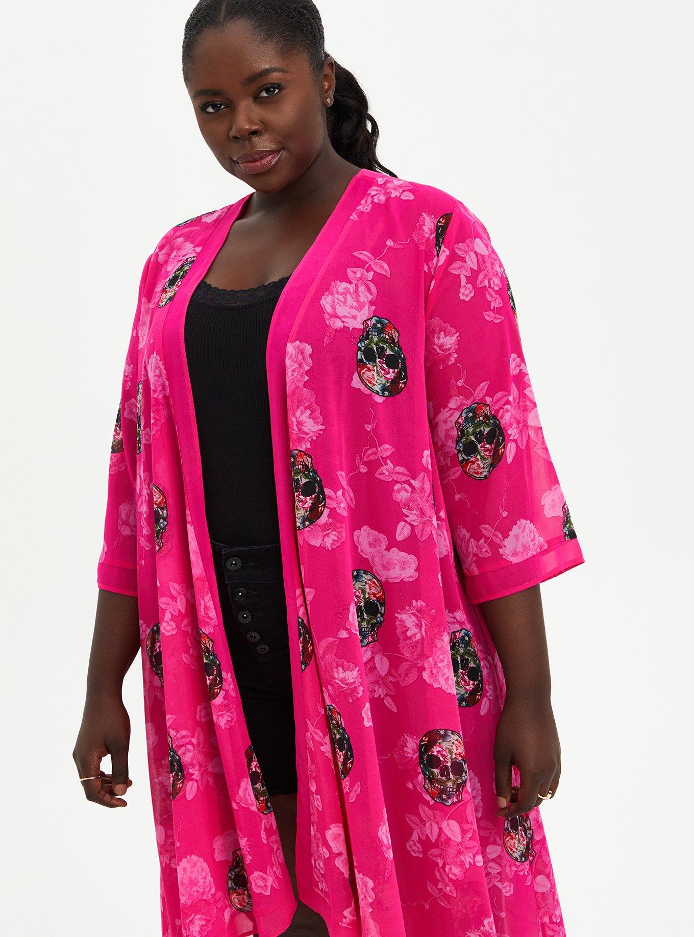 Plus Size - Chiffon Kimono - Torrid