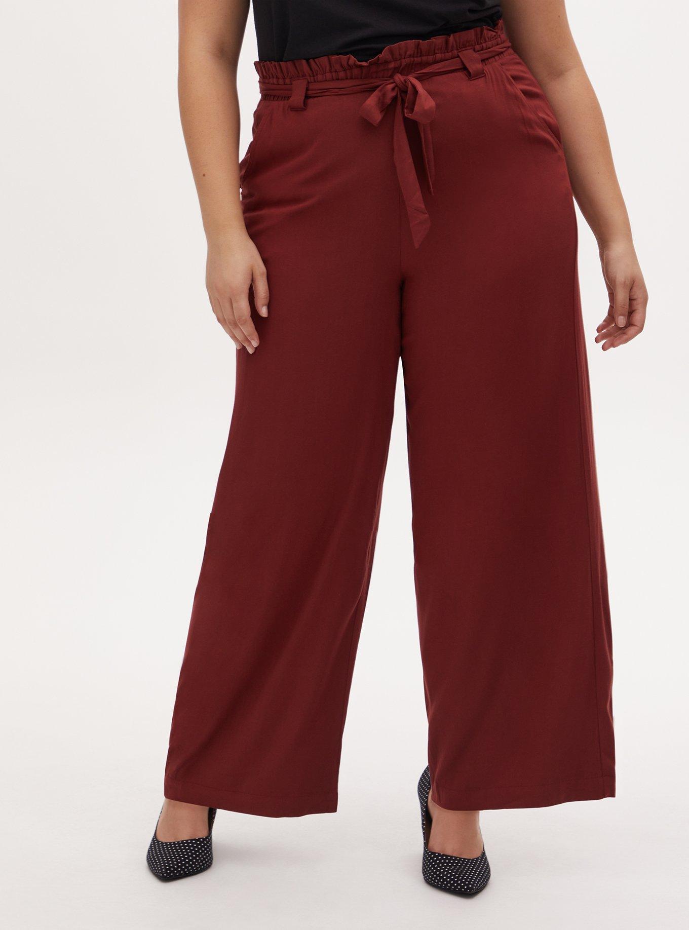 Torrid 2024 red pants