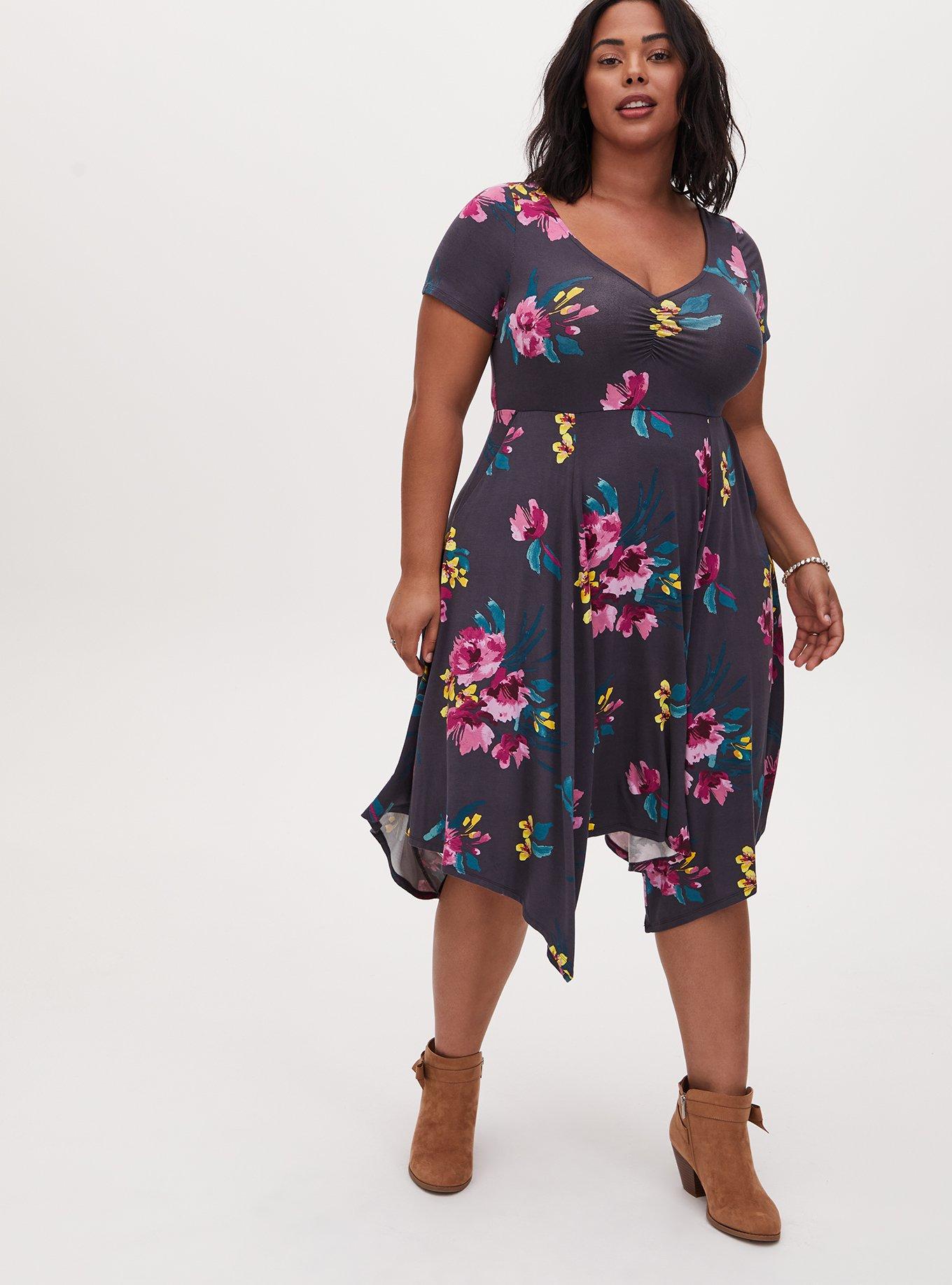 Jersey midi skater dress hotsell