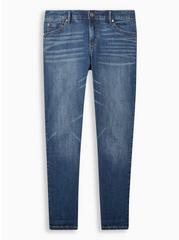 Boyfriend Straight Vintage Stretch Mid-Rise Jean, AFTERNOON DELIGHT, hi-res