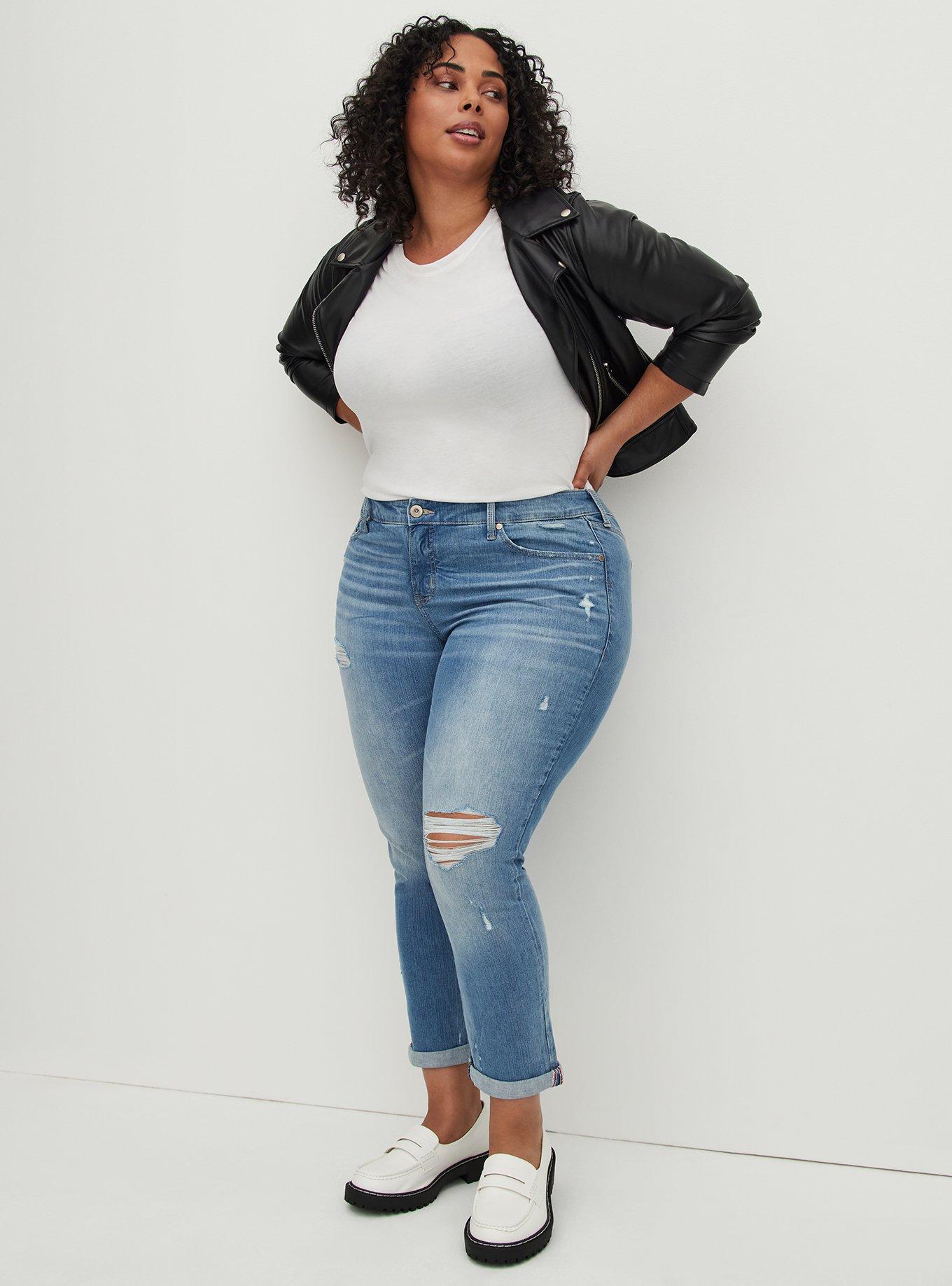 Torrid straight hotsell leg jeans