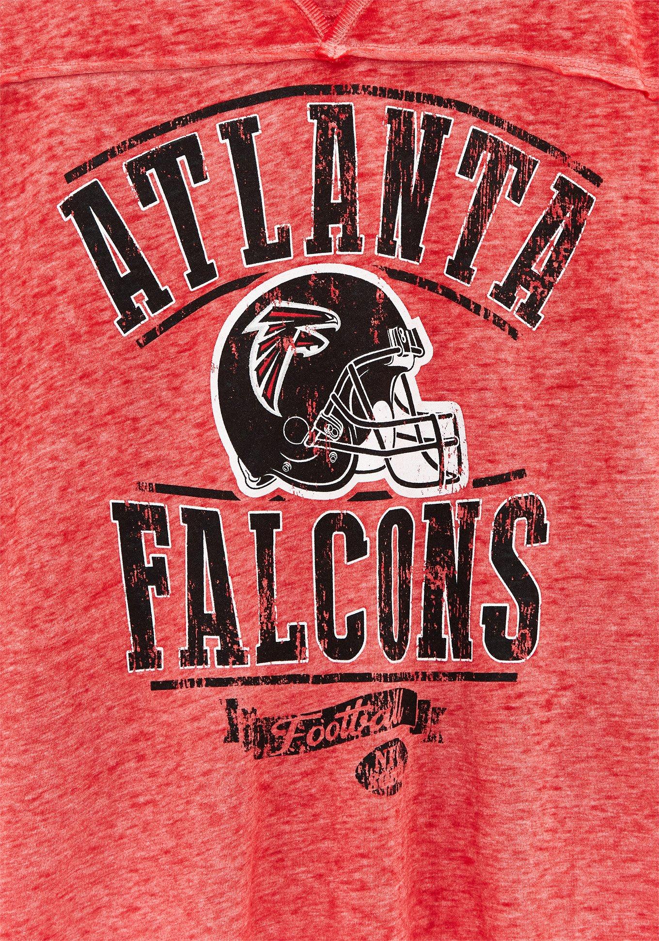 Classic Fit Football Tee - NFL Atlanta Falcons Red, JESTER RED