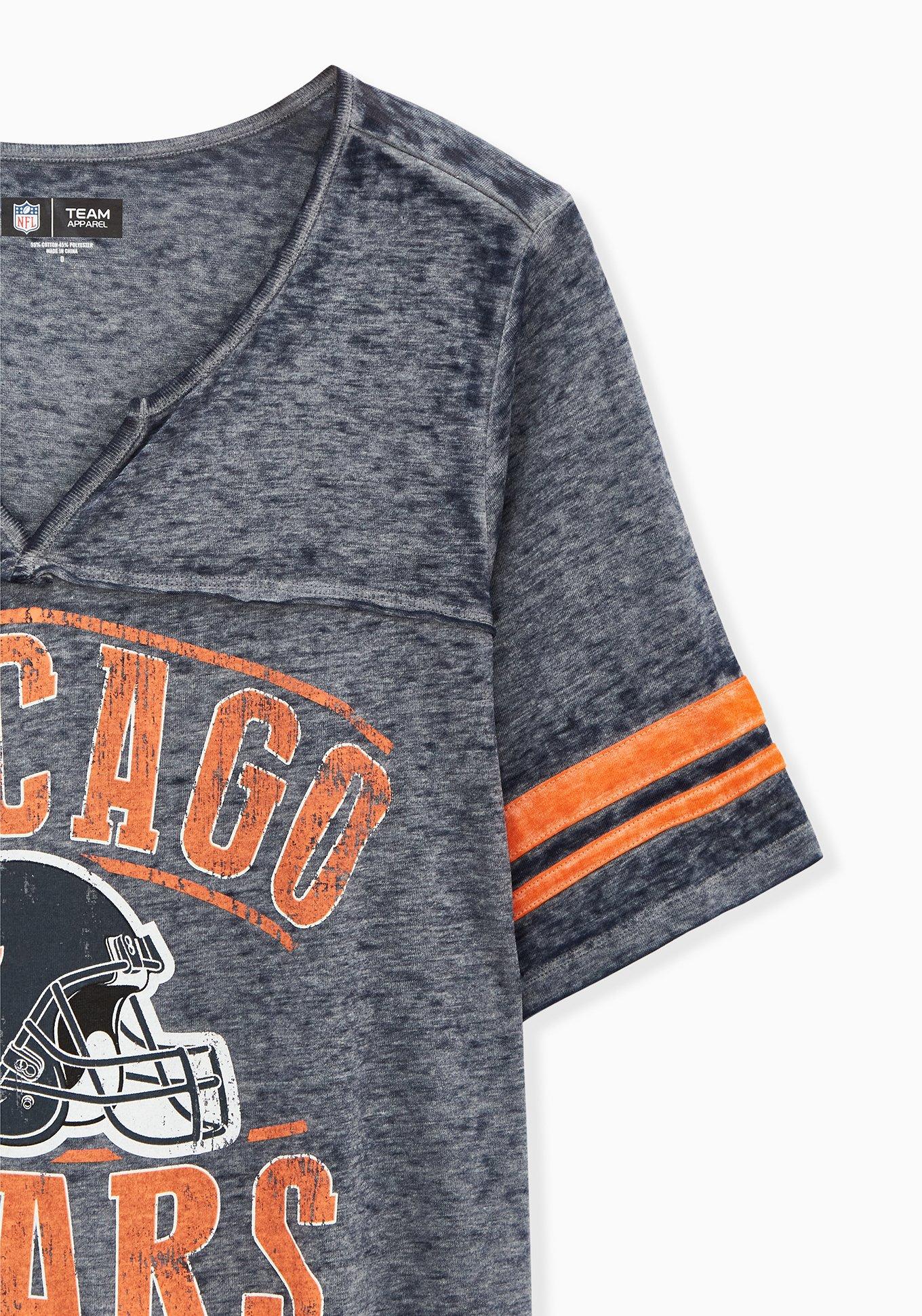 Plus Size NFL Chicago Bears Football Tee - Vintage Navy, PEACOAT, alternate