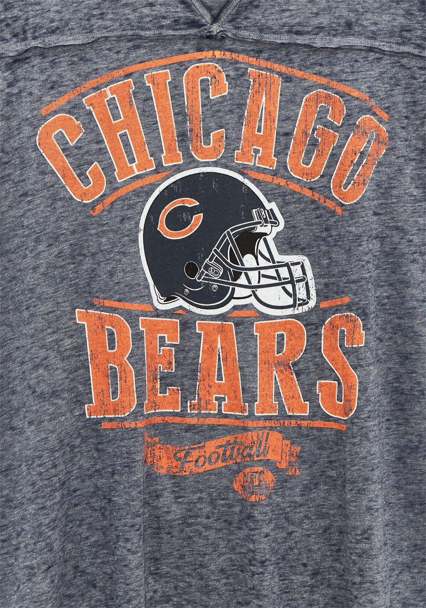 Plus Size NFL Chicago Bears Football Tee - Vintage Navy, PEACOAT, alternate