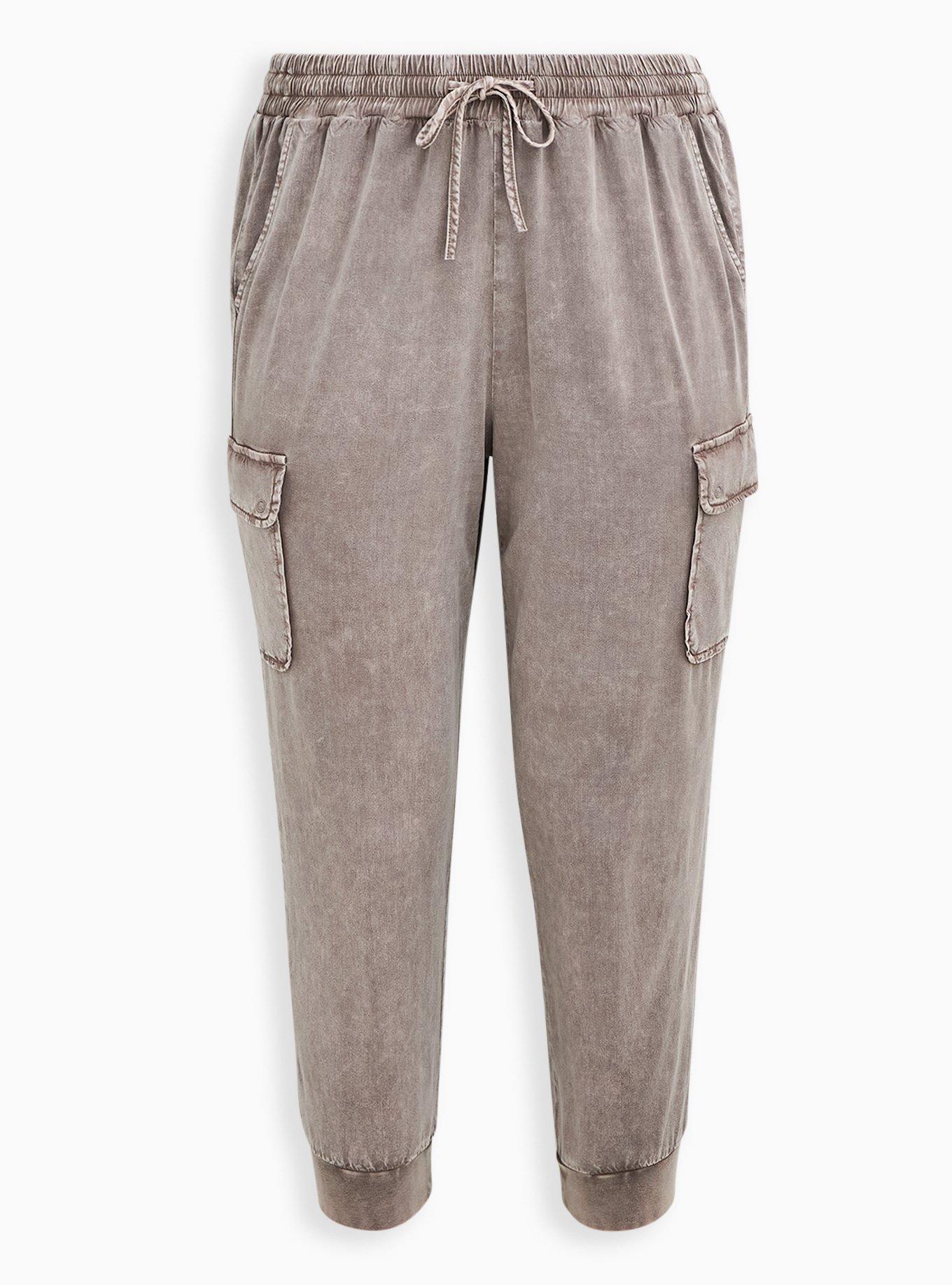 Relaxed Fit Cargo Jogger, LIGHT BROWN, hi-res