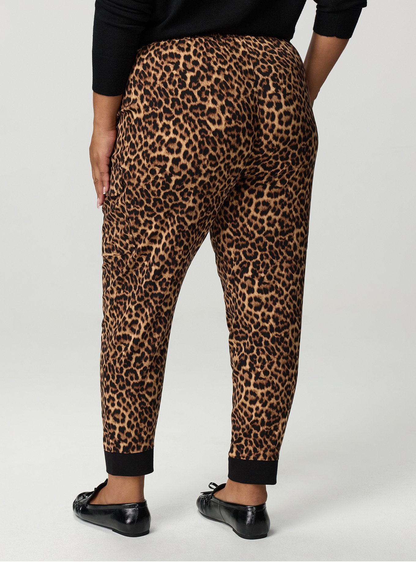 Relaxed Fit Cargo Jogger, ON THE PROWL LEOPARD MULTI, alternate
