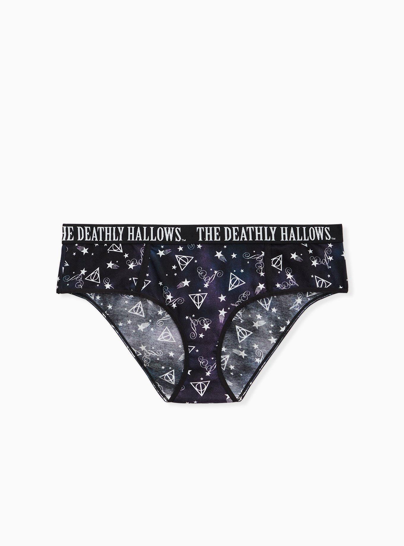 Plus Size - Harry Potter Hipster Panty - Cotton Grey - Torrid