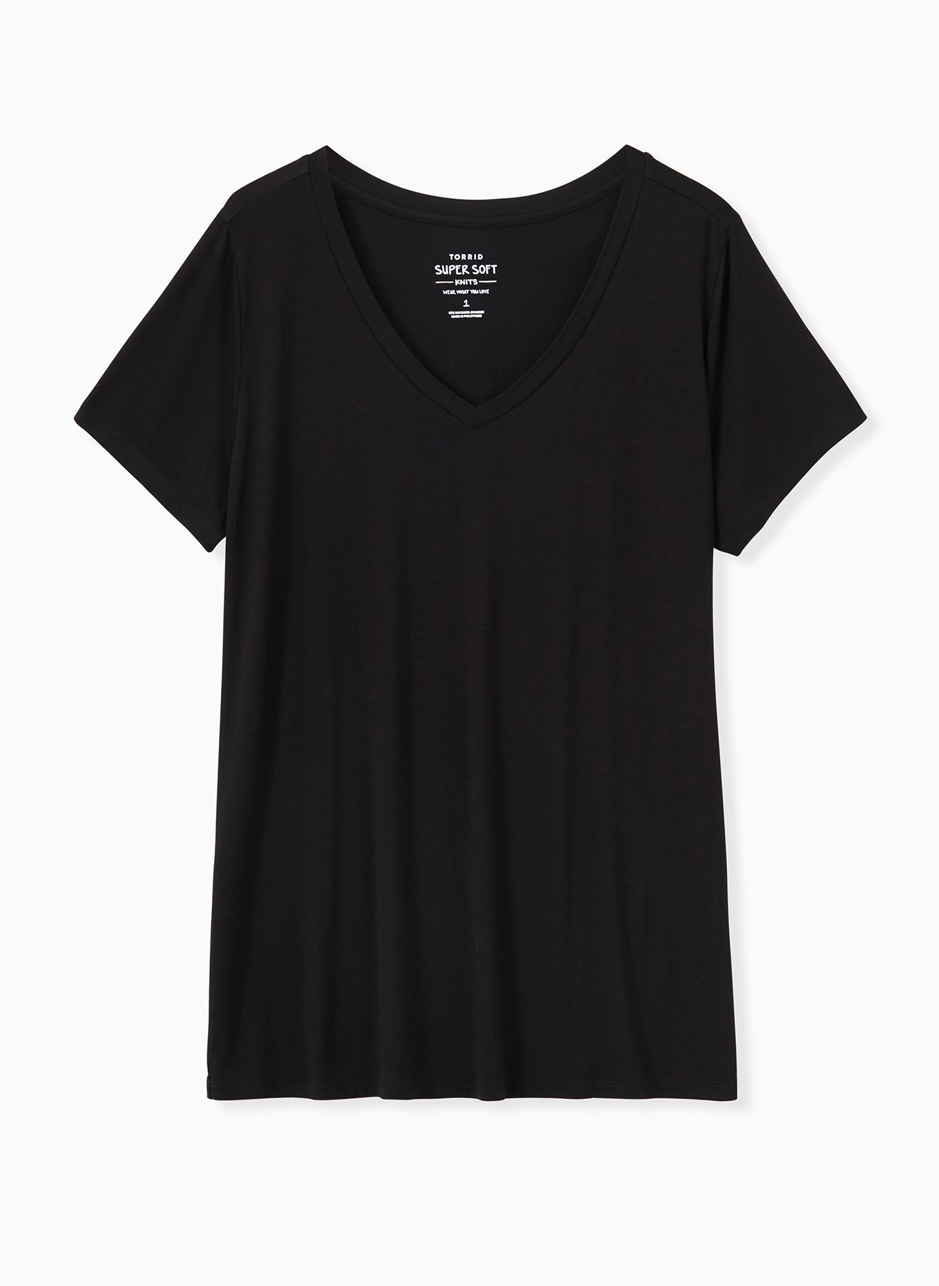 Perfect Super Soft V-Neck Tee, , hi-res