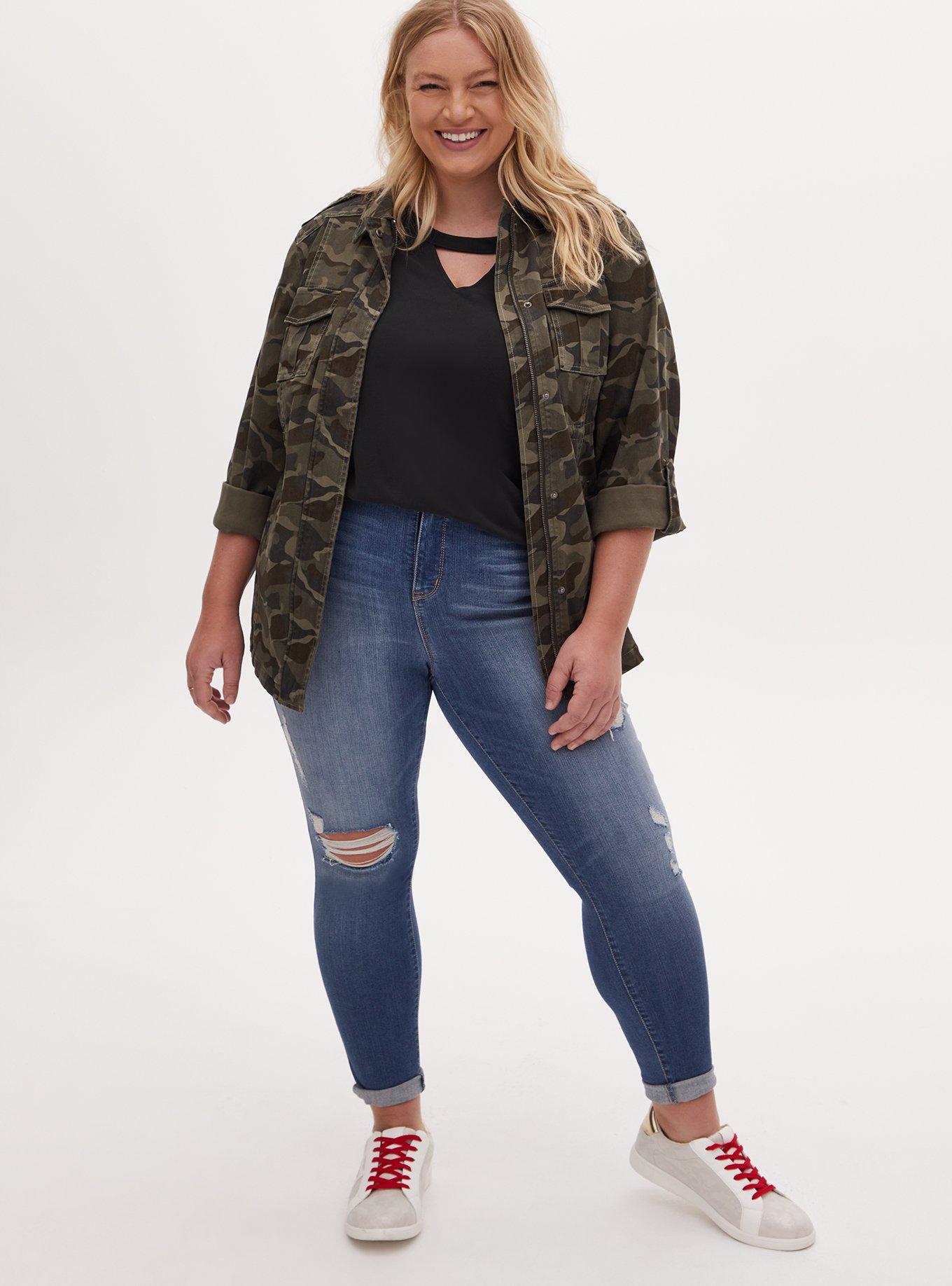 Plus Size - Knit Cupro Dolman Tee - Torrid