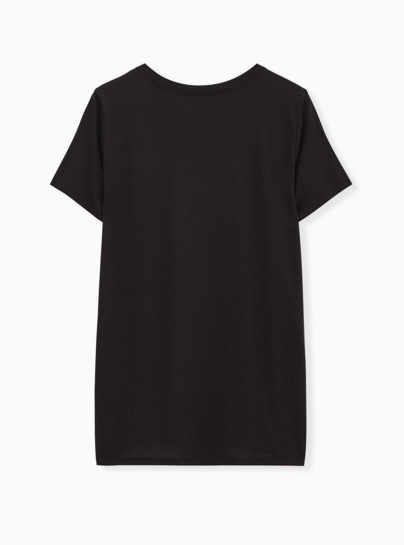 Pumpkin Spice Nothing Slim Fit Crew Tee - Black, DEEP BLACK, alternate