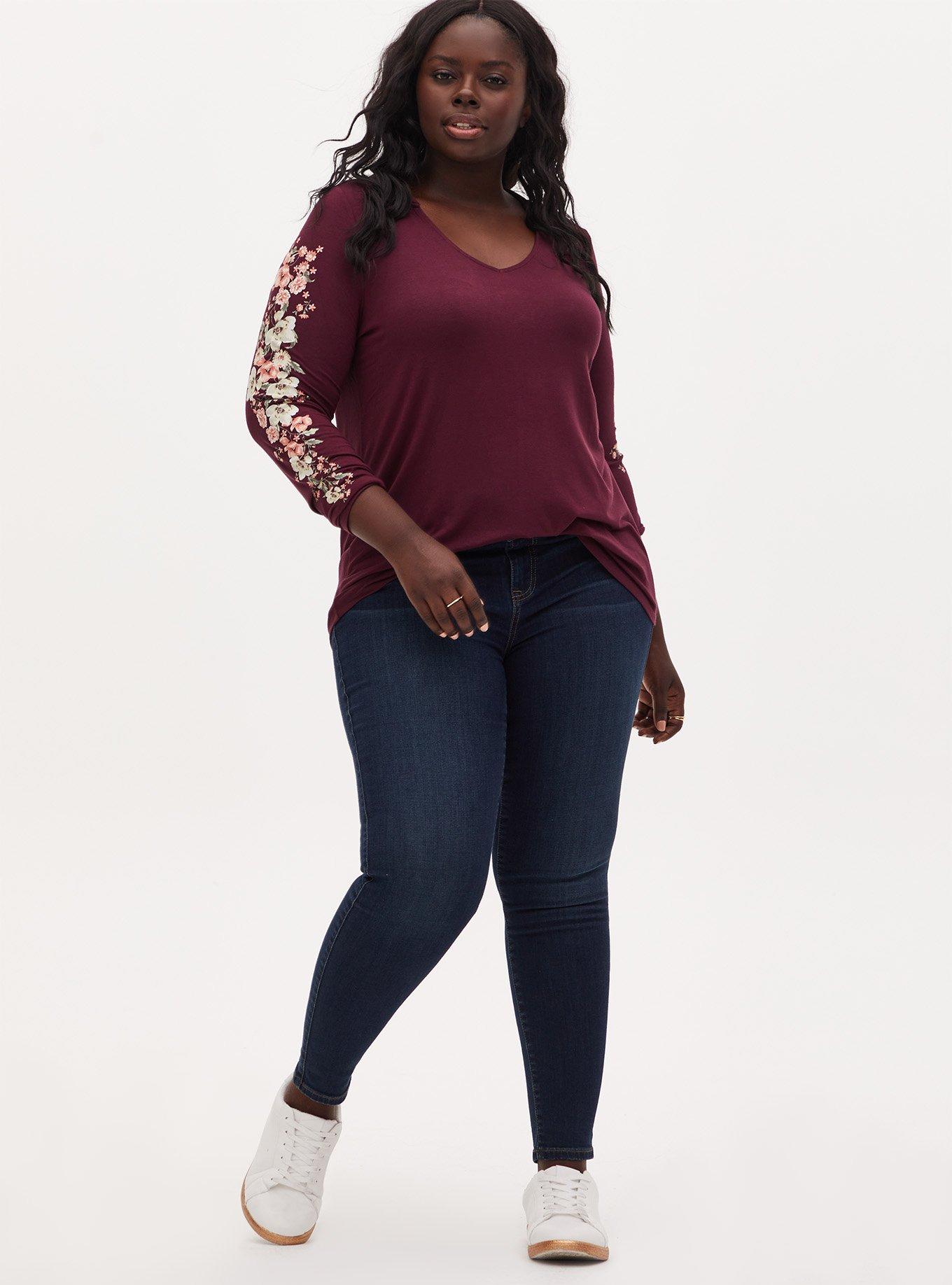 Plus size sweatshirt on sale tunic